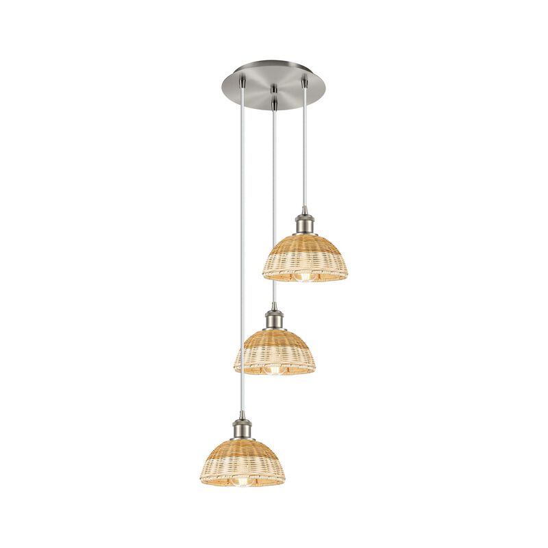 Bruno Marashlian Bristol Natural II 14 Inch Multi Light Pendant by Innovations Lighting