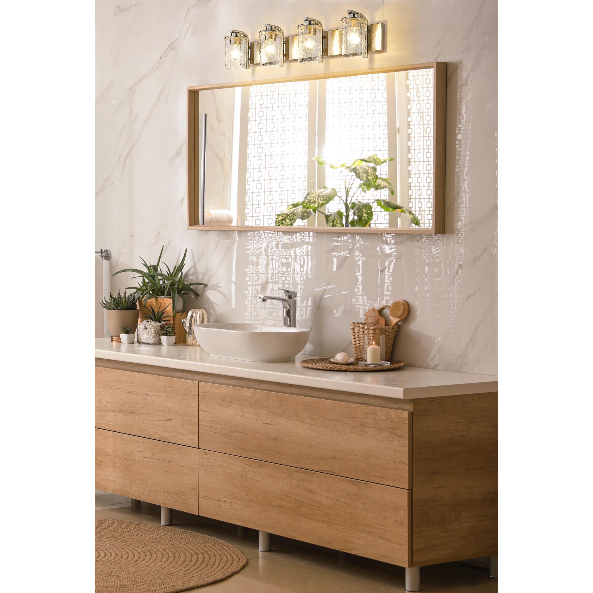 Beckett 34 Inch 4 Light Bath Vanity Light by Z-Lite