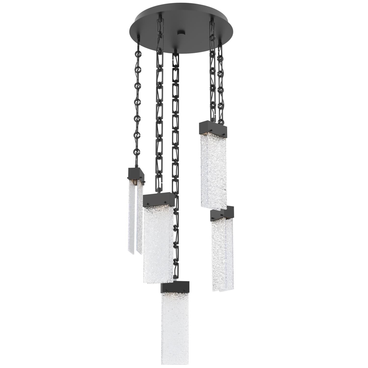 Levi Wilson Parallel 19 Inch Multi Light Pendant by Hammerton Studio