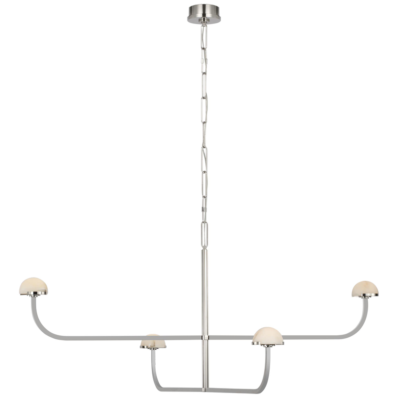 Visual Comfort Signature Collection Kelly Wearstler Pedra 54 Inch LED Chandelier
