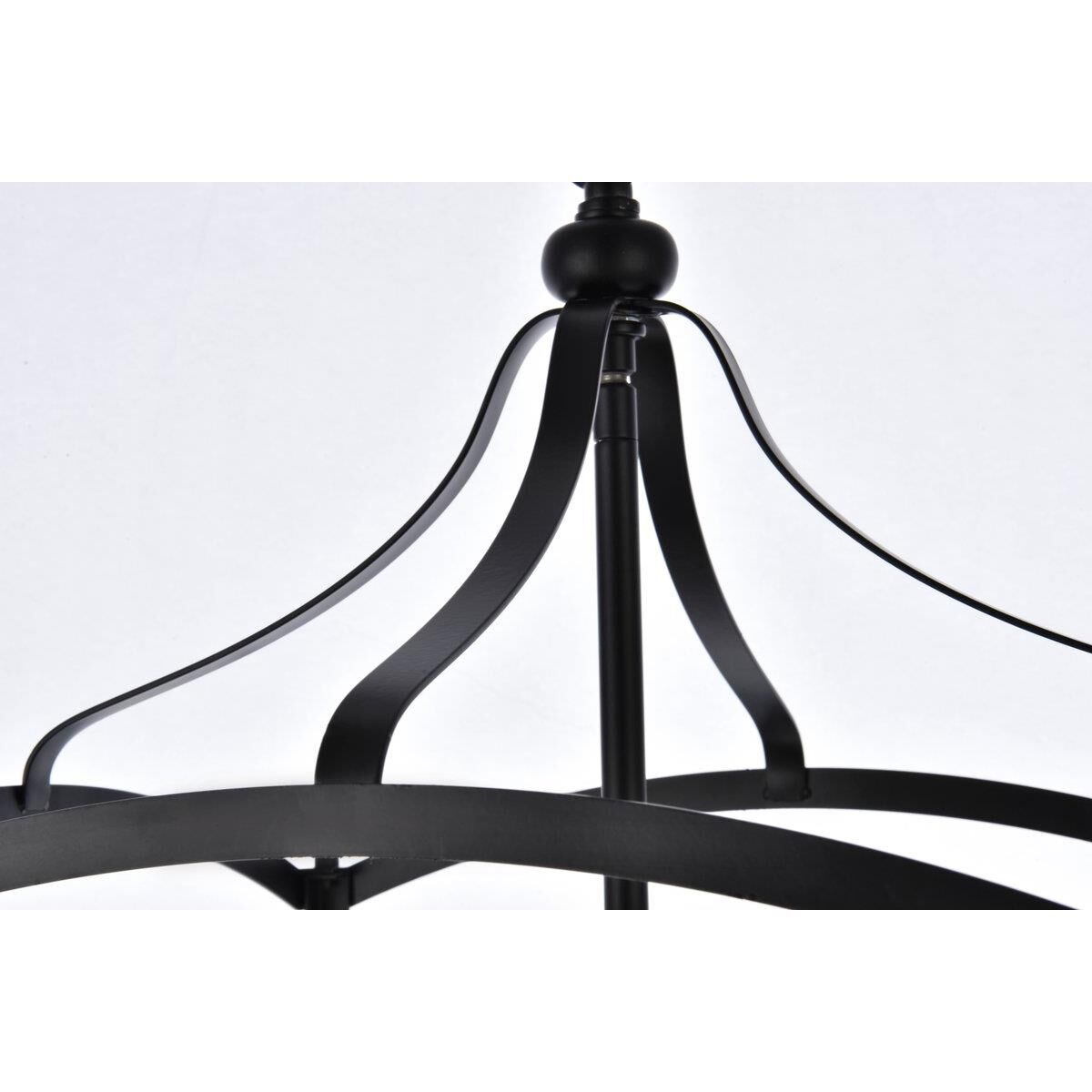 Janet 15 Inch Cage Pendant by Elegant Lighting