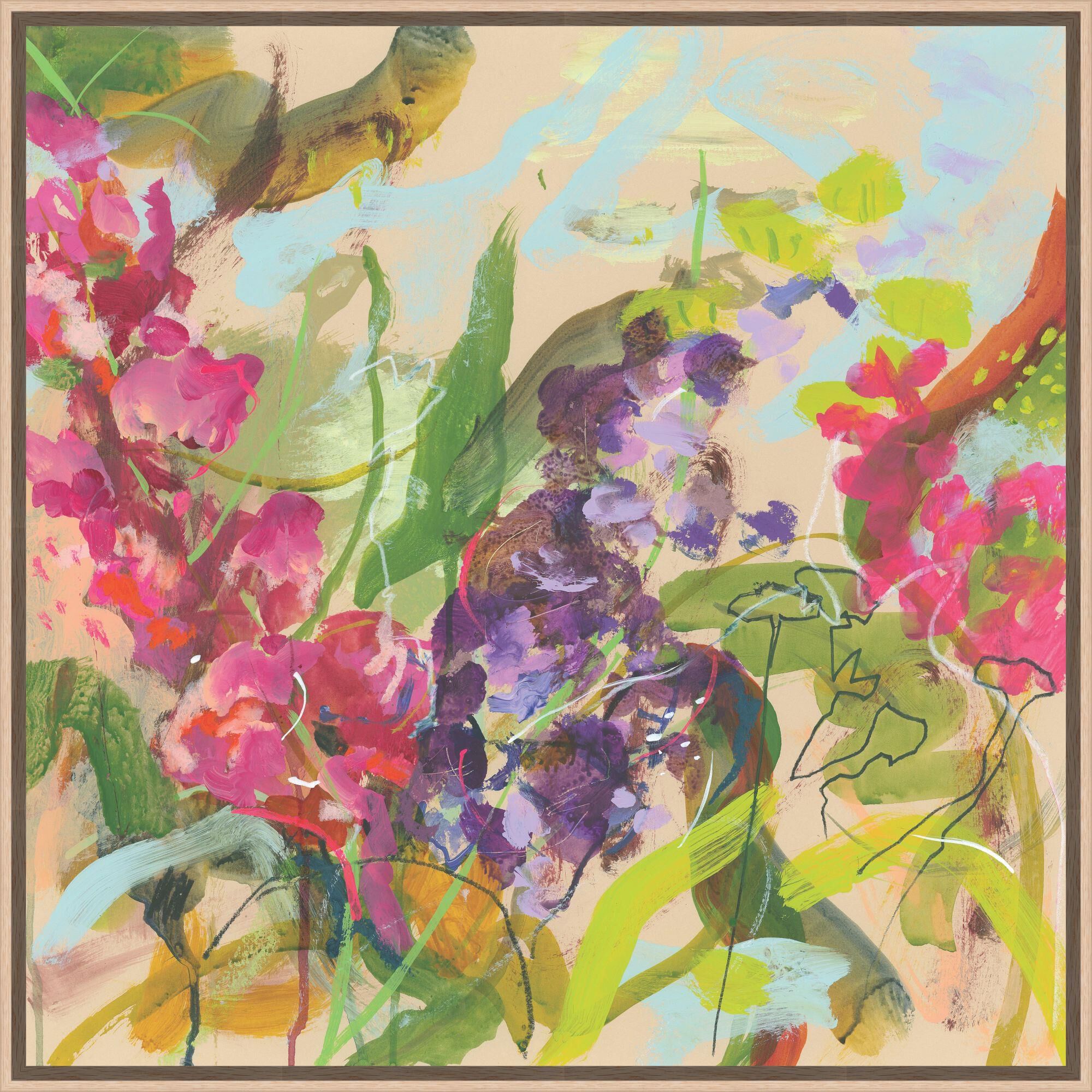 Stocks In Bloom Print by LEVEL57