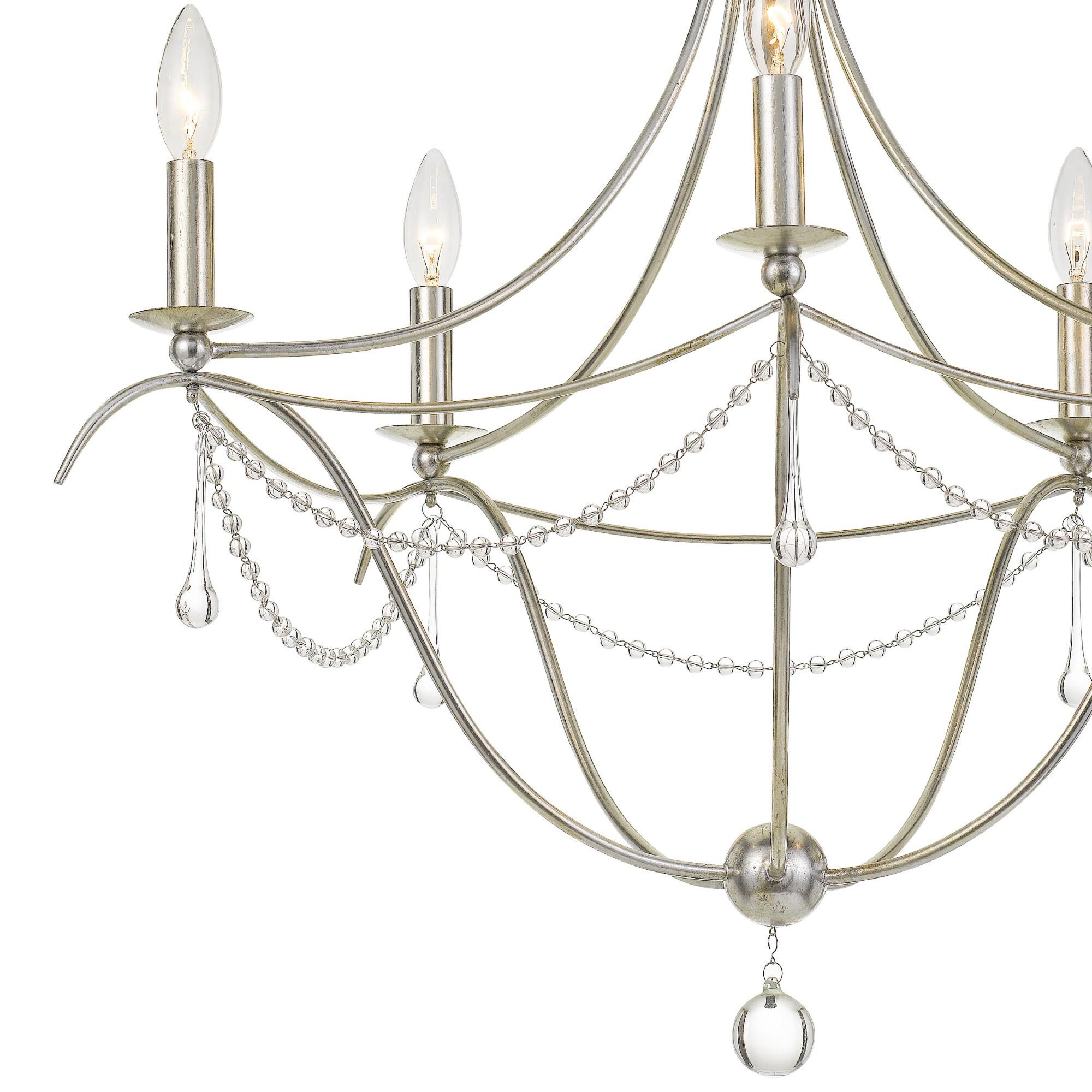 Metro 27 Inch 5 Light Chandelier by Crystorama