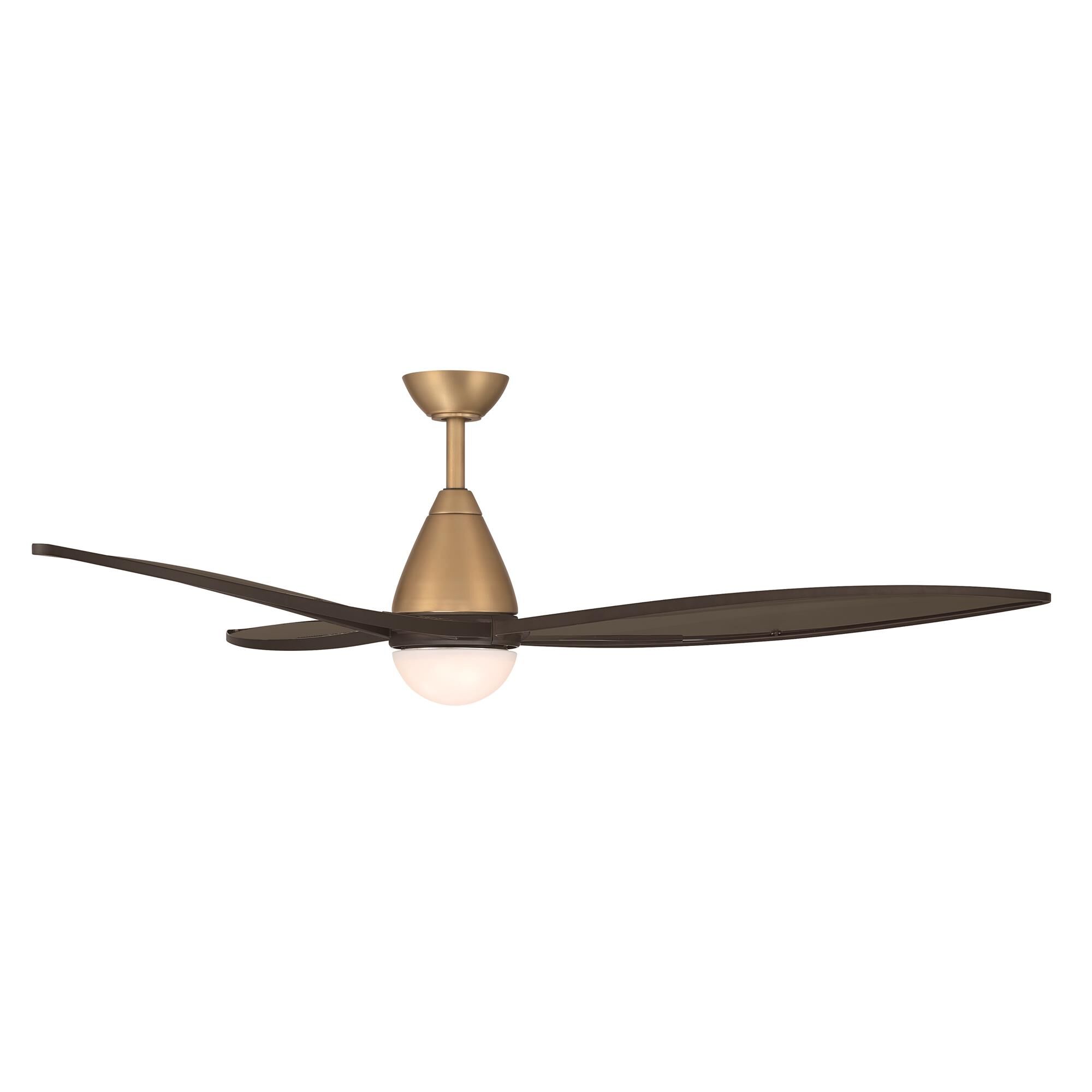 Shown in Heritage Brass and Dark Bronze finish and White Lens glass