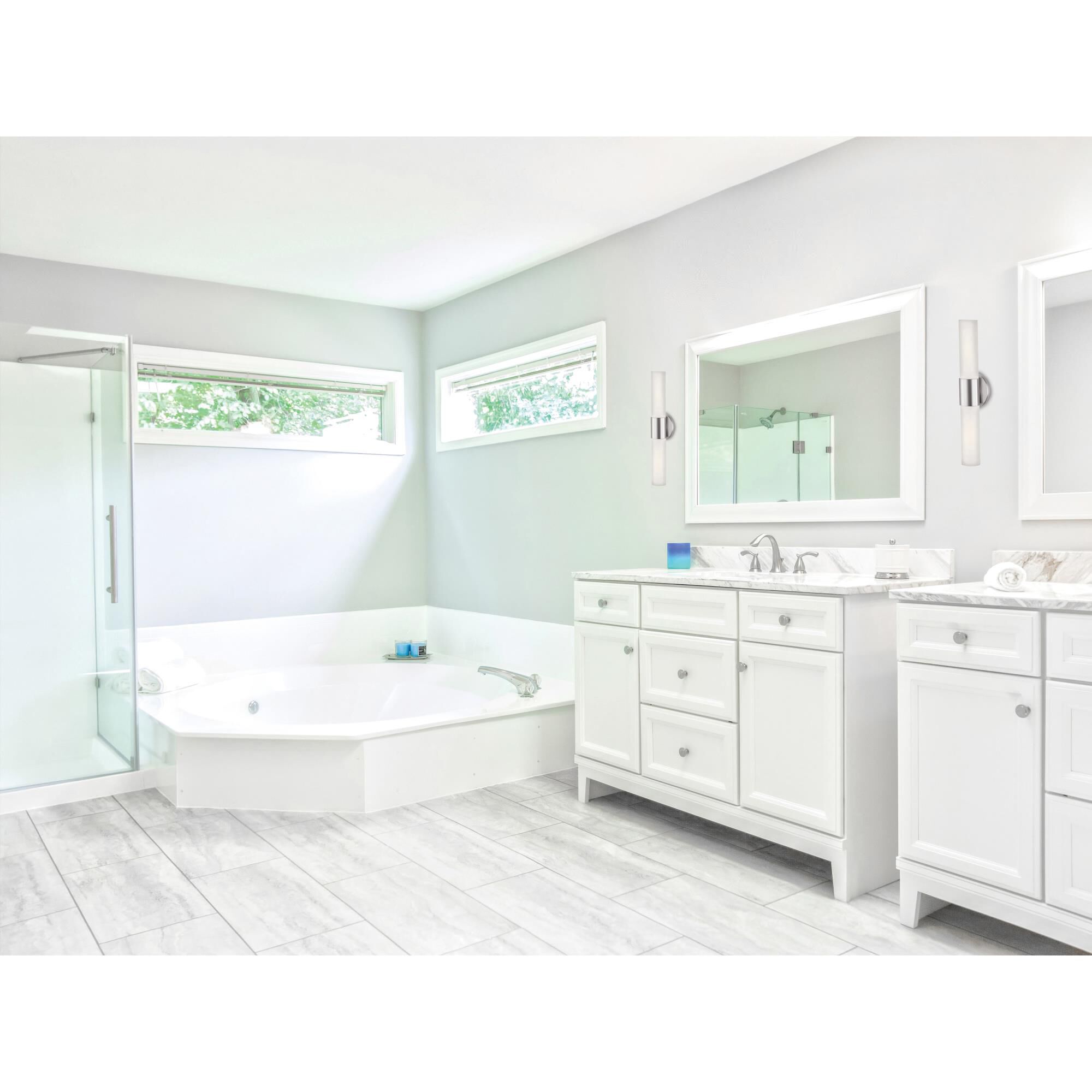 Aqueous 20 Inch 2 Light LED Bath Vanity Light by Access Lighting