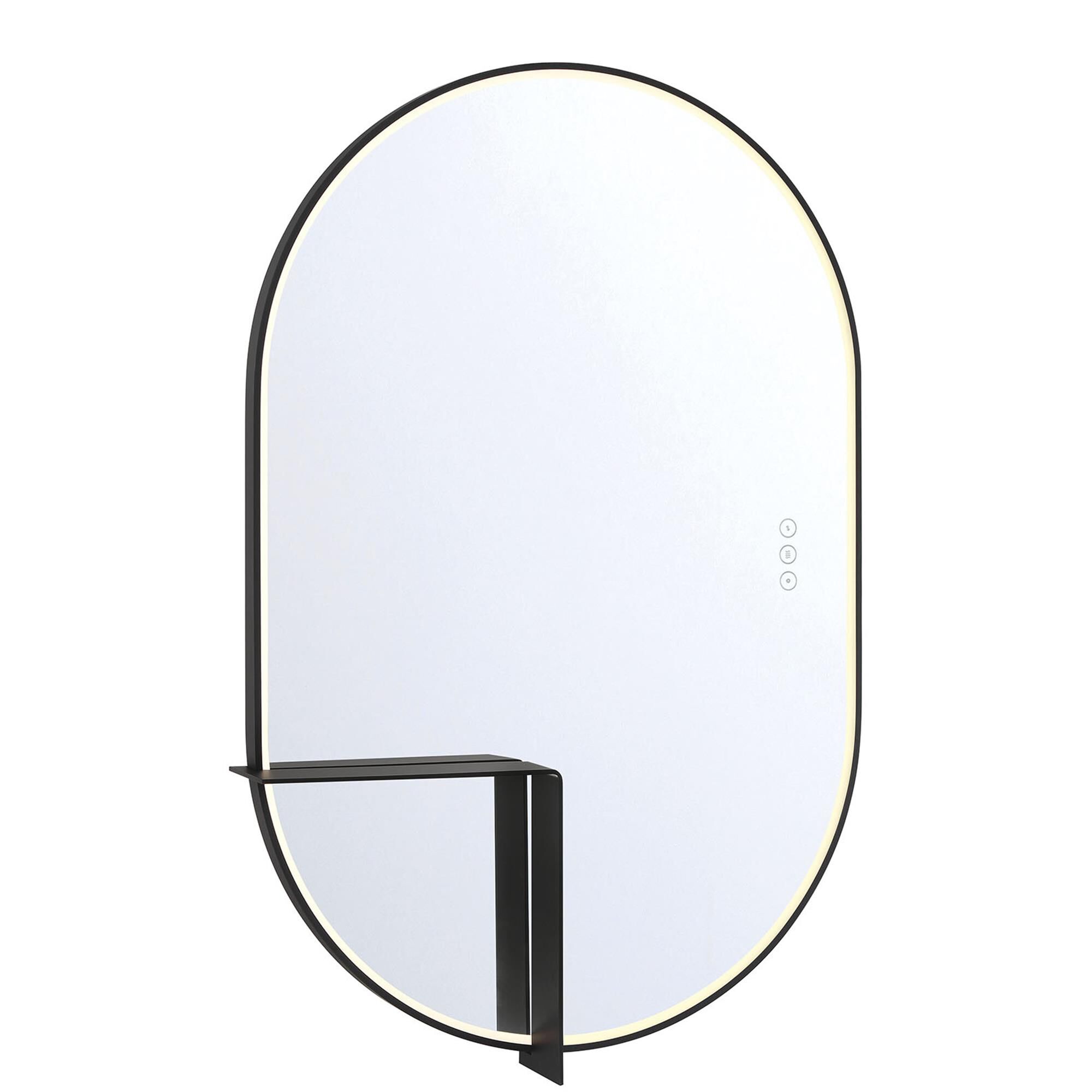 Shown in Black finish