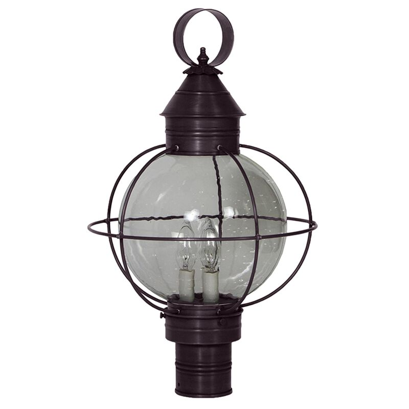 Onion 21 Inch Outdoor Post Lamp by Northeast Lantern