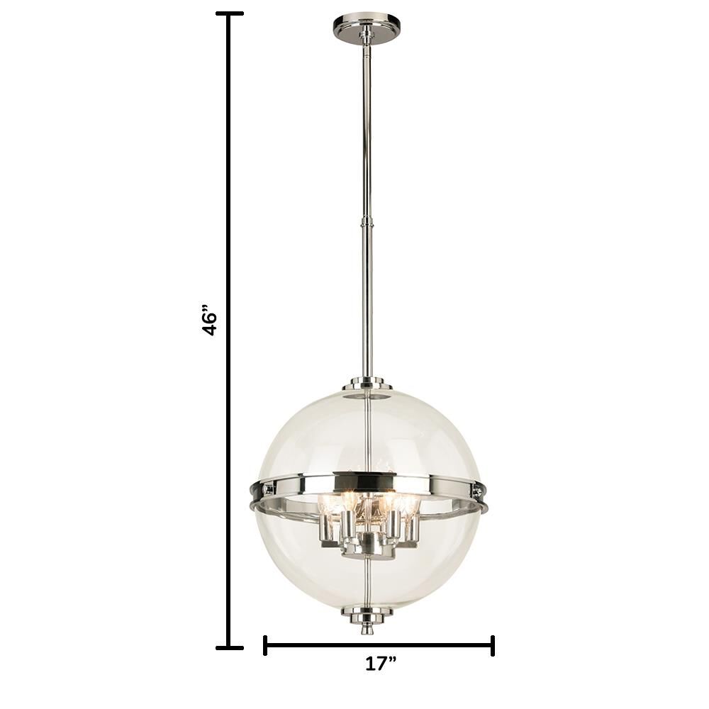 Eglo Cecilia 17 Inch Large Pendant by Eglo Lighting