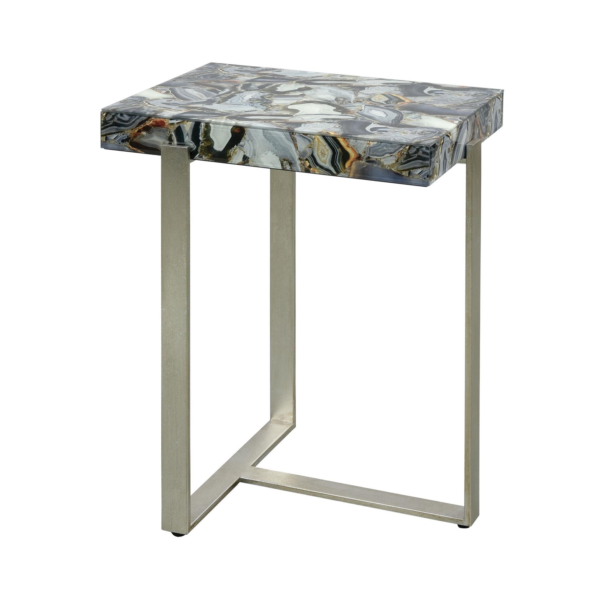 Oyster Stone Accent Table by ELK Home