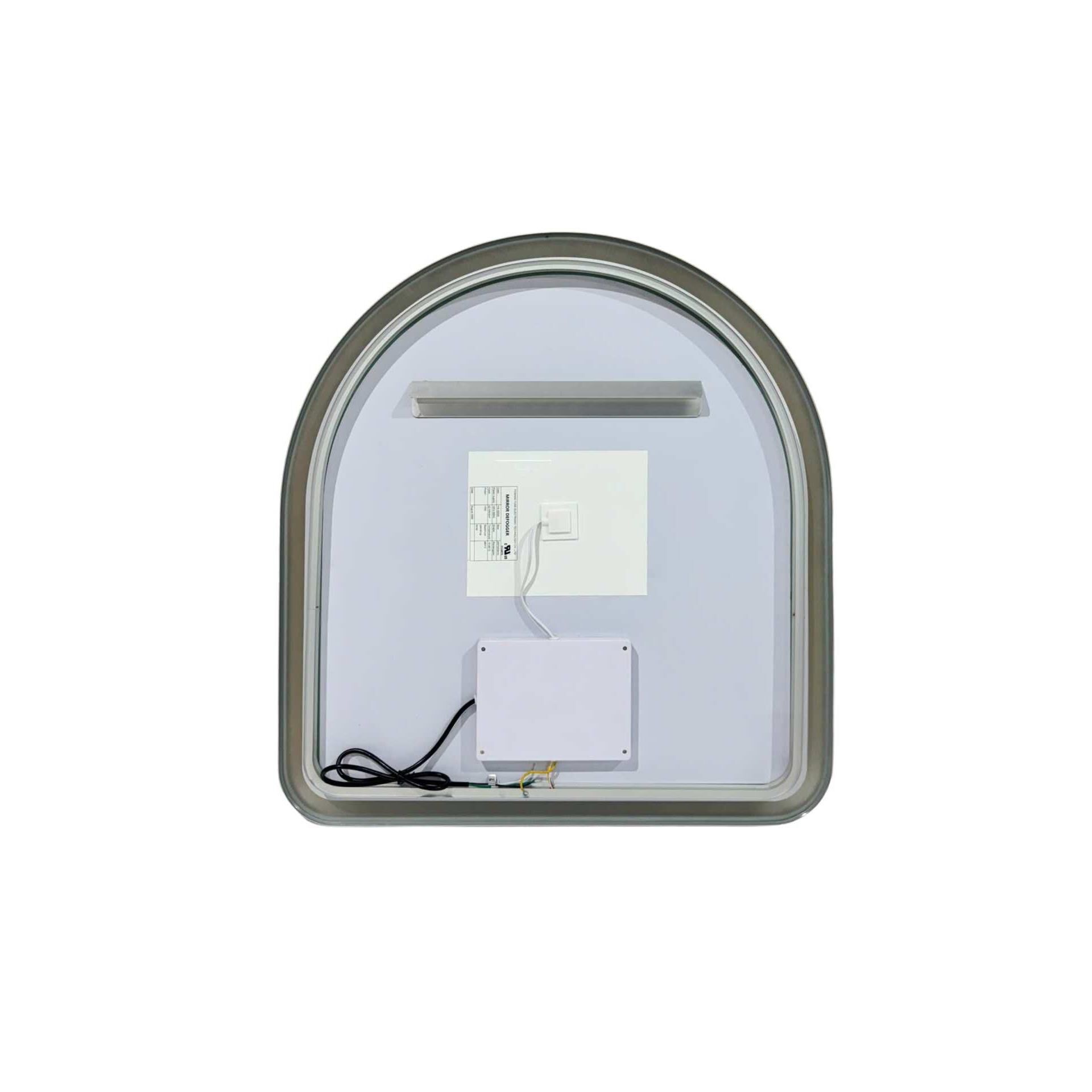 Harmoni 32 Inch Arched LED Lighted Mirror by Elegant Decor