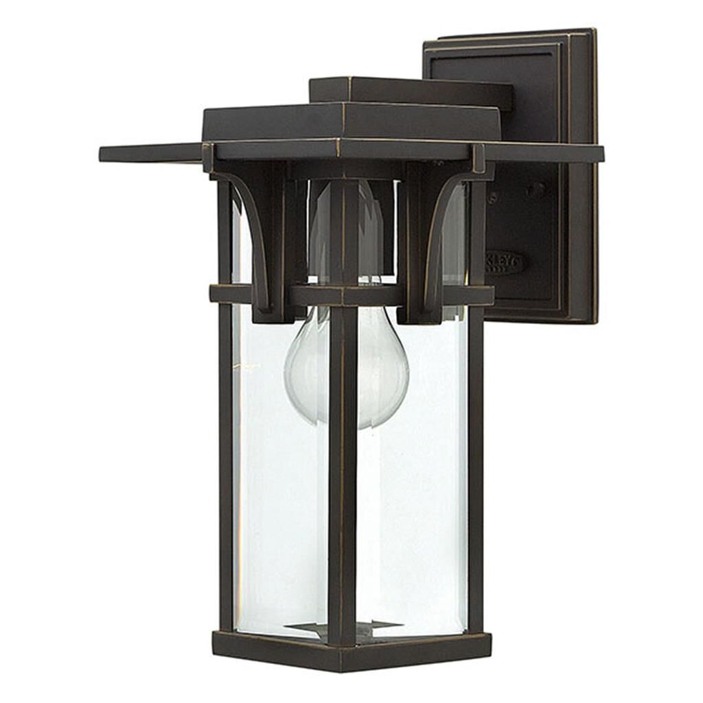 Shown in Oil Rubbed Bronze finish and Clear Beveled glass