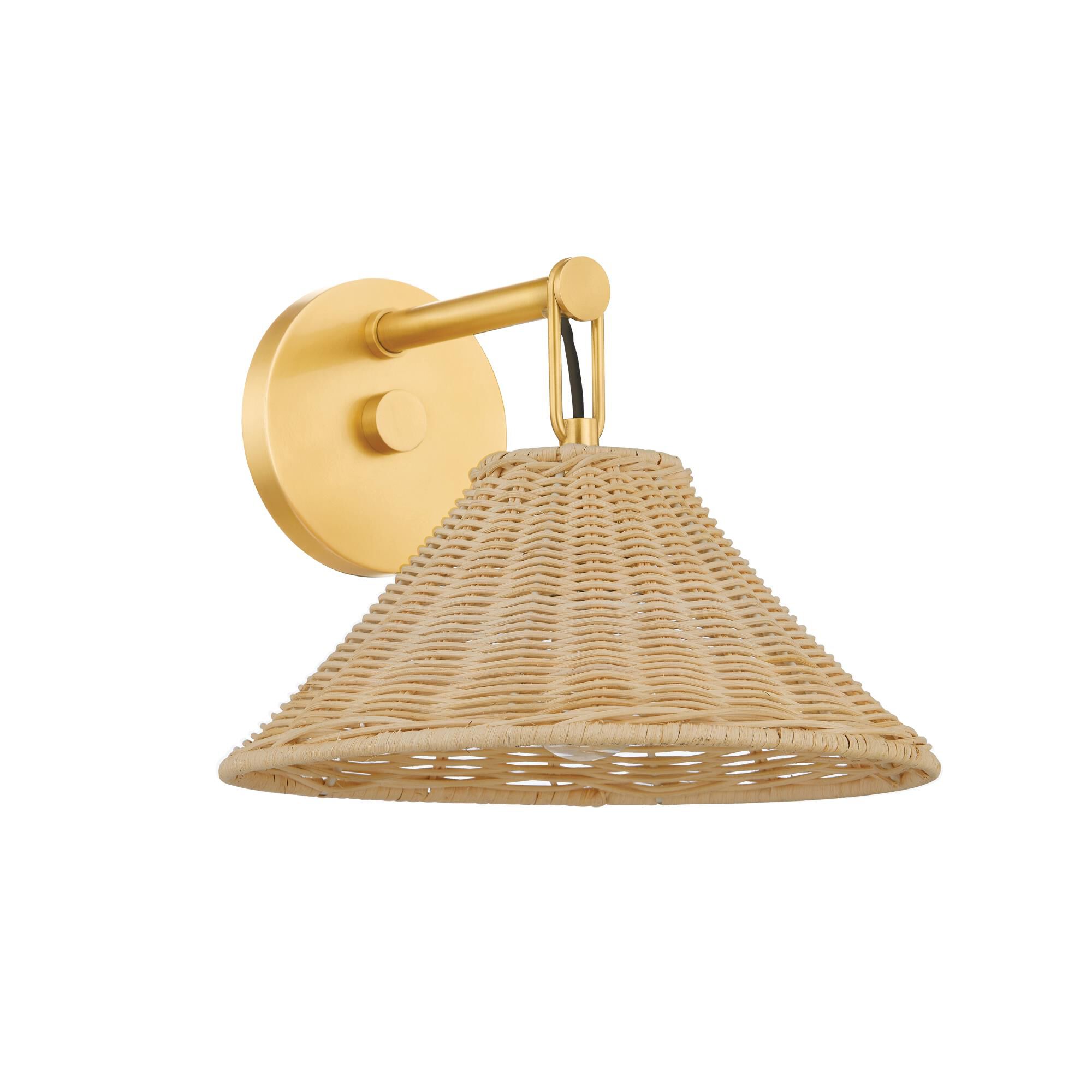 Shown in Aged Brass finish