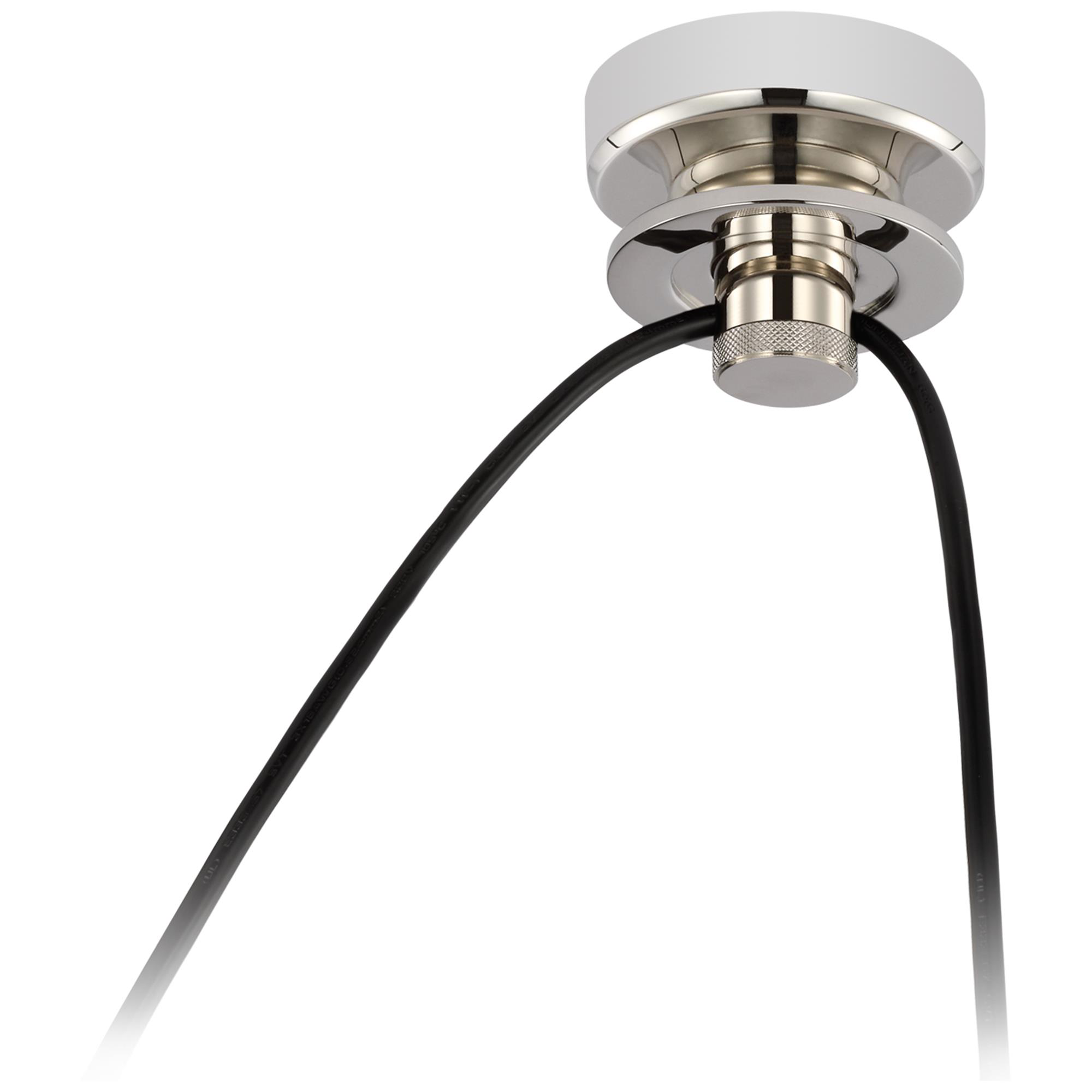 Shown in Polished Nickel finish