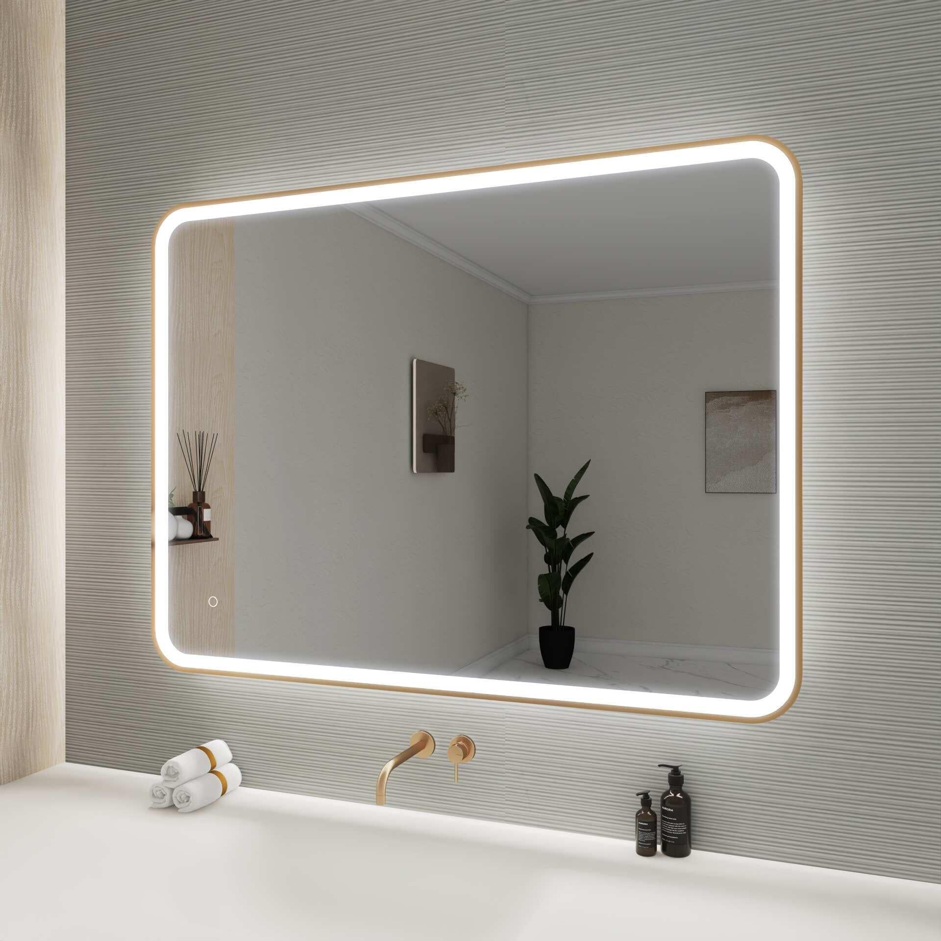 Shown in Satin Gold finish