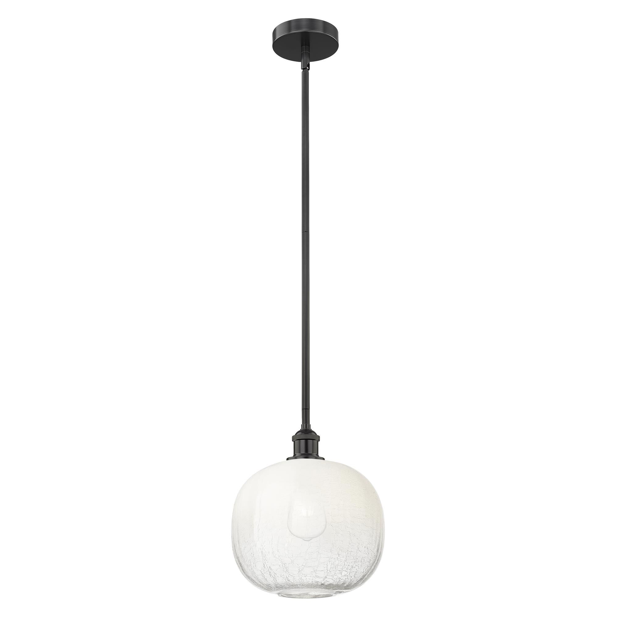 Shown in Matte Black finish and Opal glass