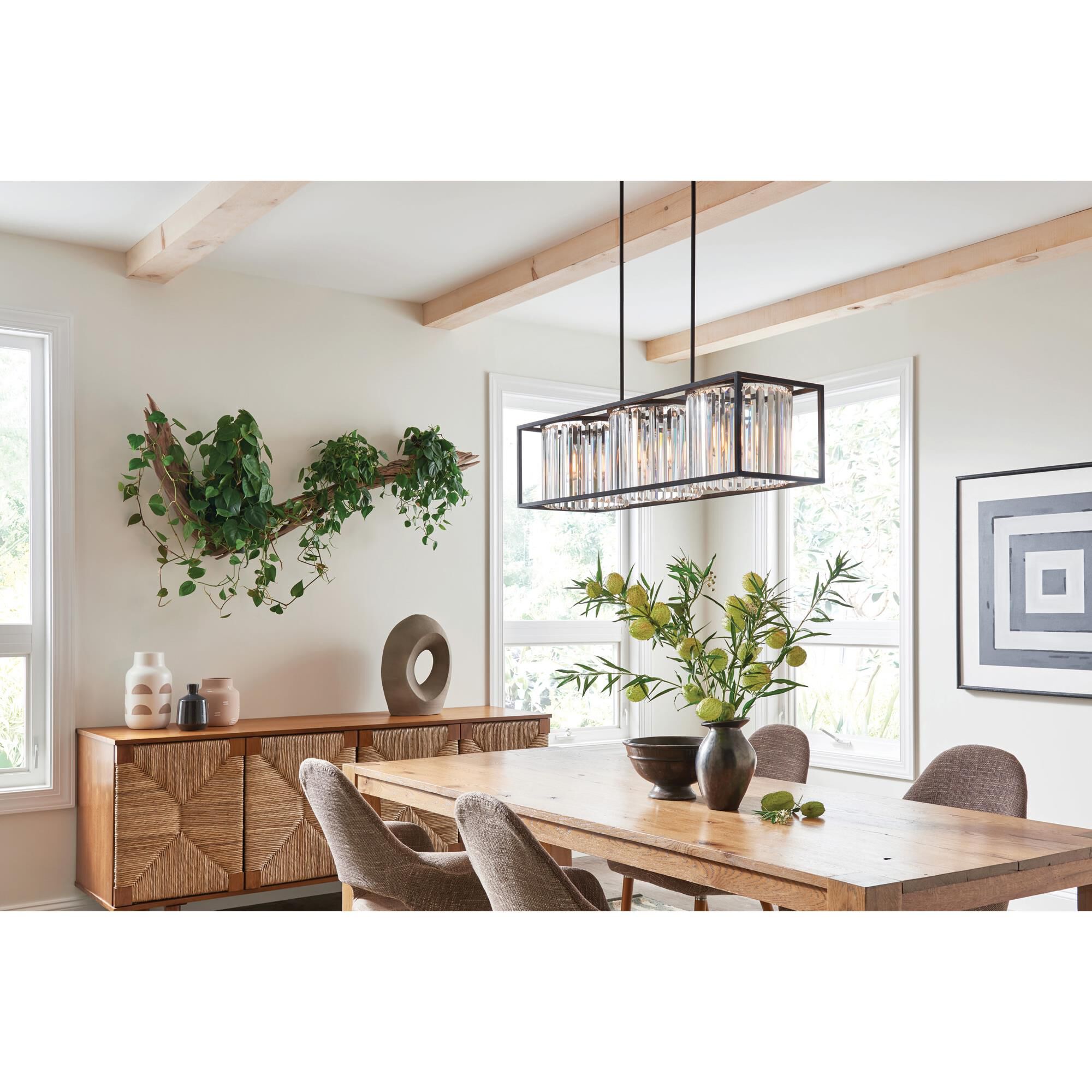 Giada Small Linear Chandelier,