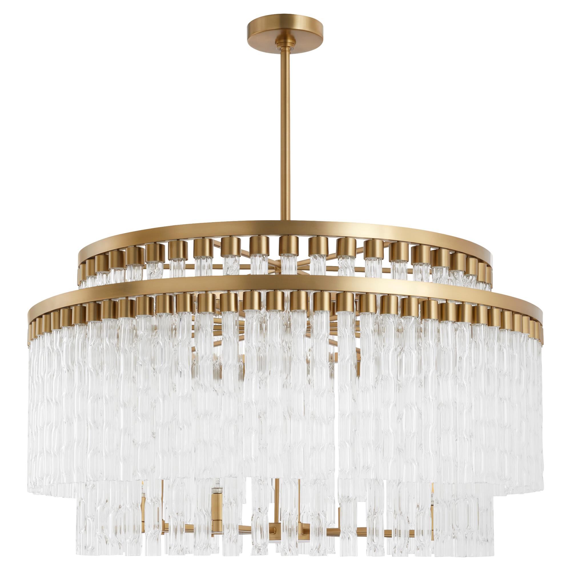 Shown in Aged Brass finish