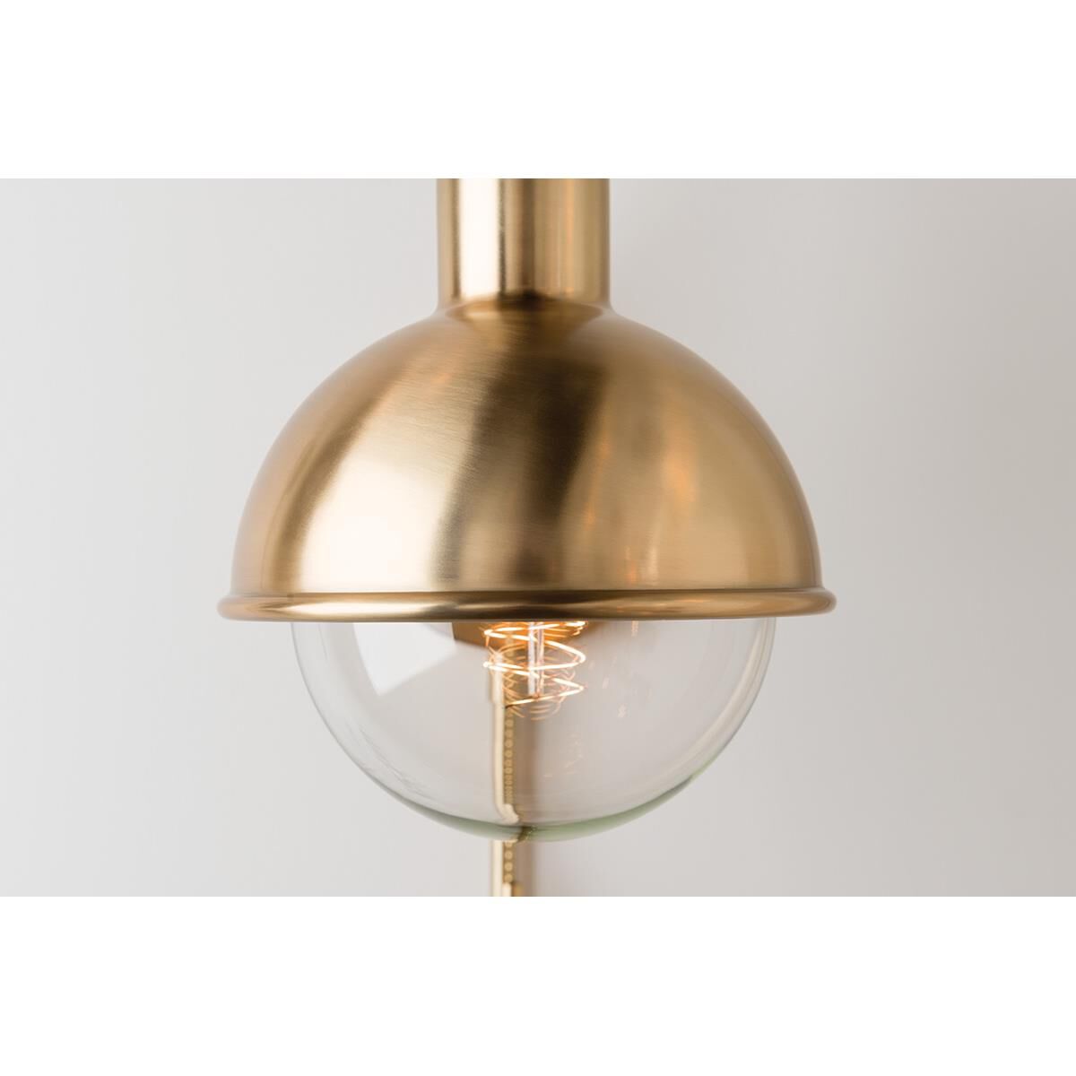 Shown in Aged Brass finish