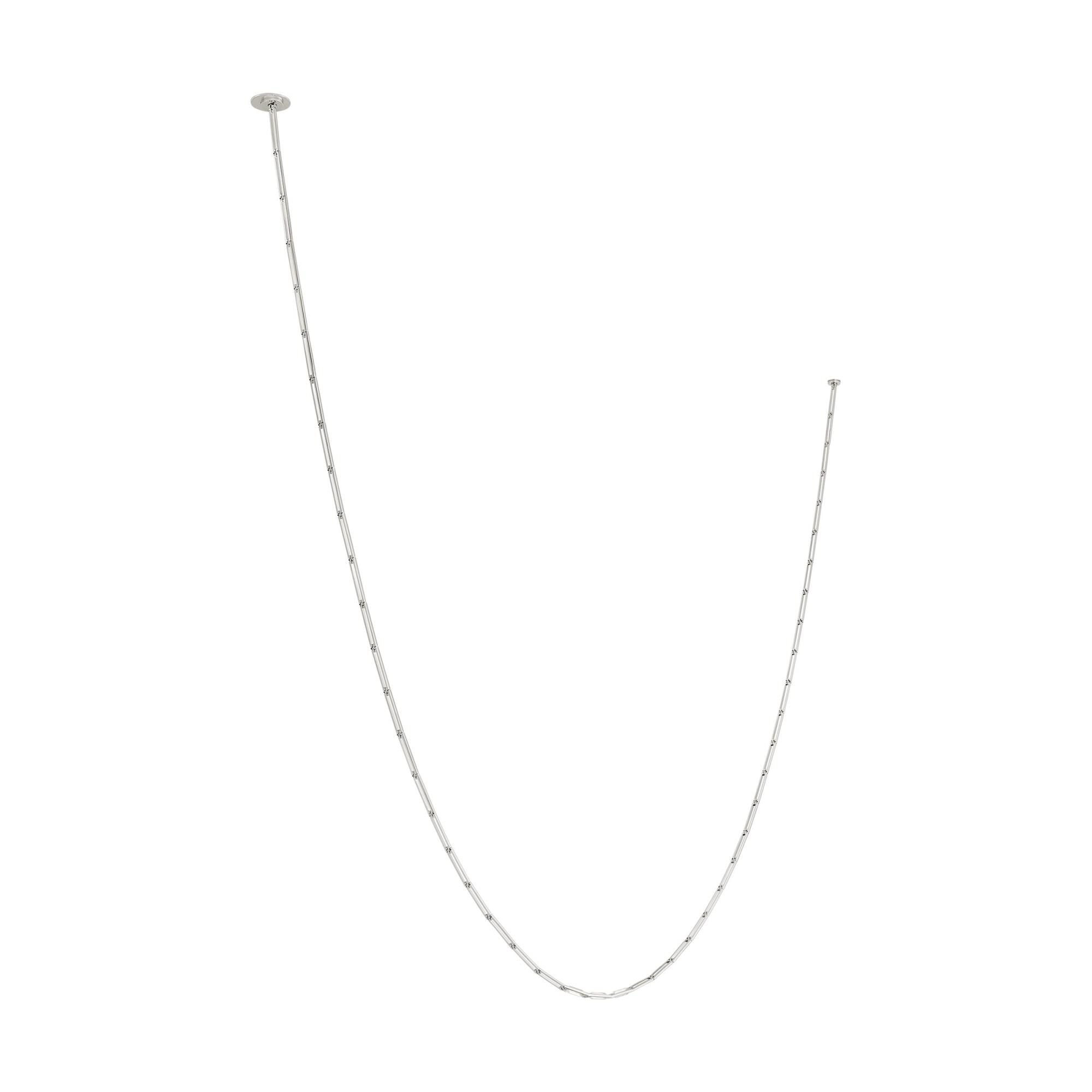 Shown in Polished Nickel finish and Crystal glass