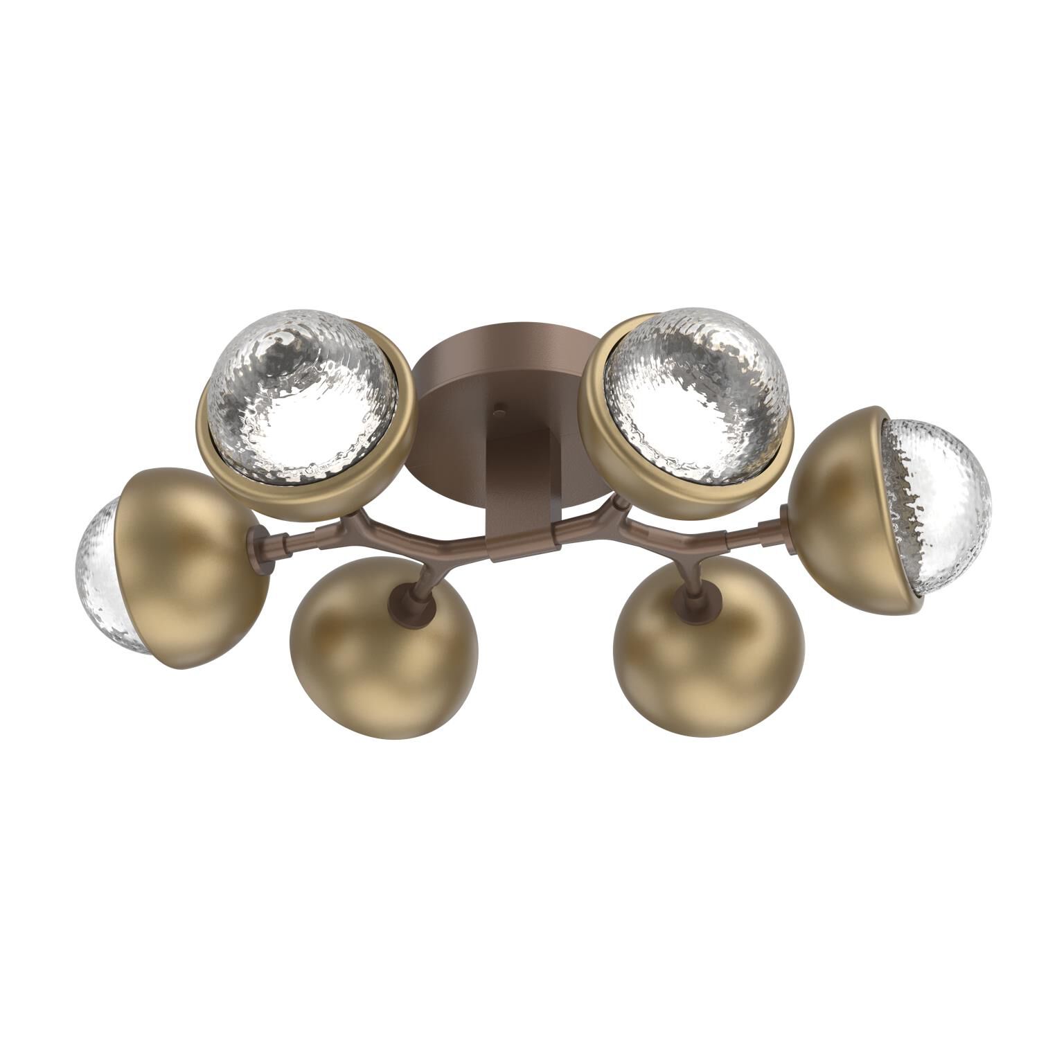 Levi Wilson Cabochon 27 Inch Flush Mount by Hammerton Studio