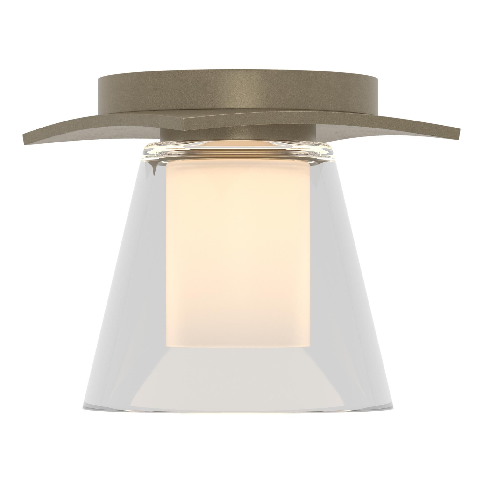 Wren 5 Inch 2 Light Flush Mount by Hubbardton Forge