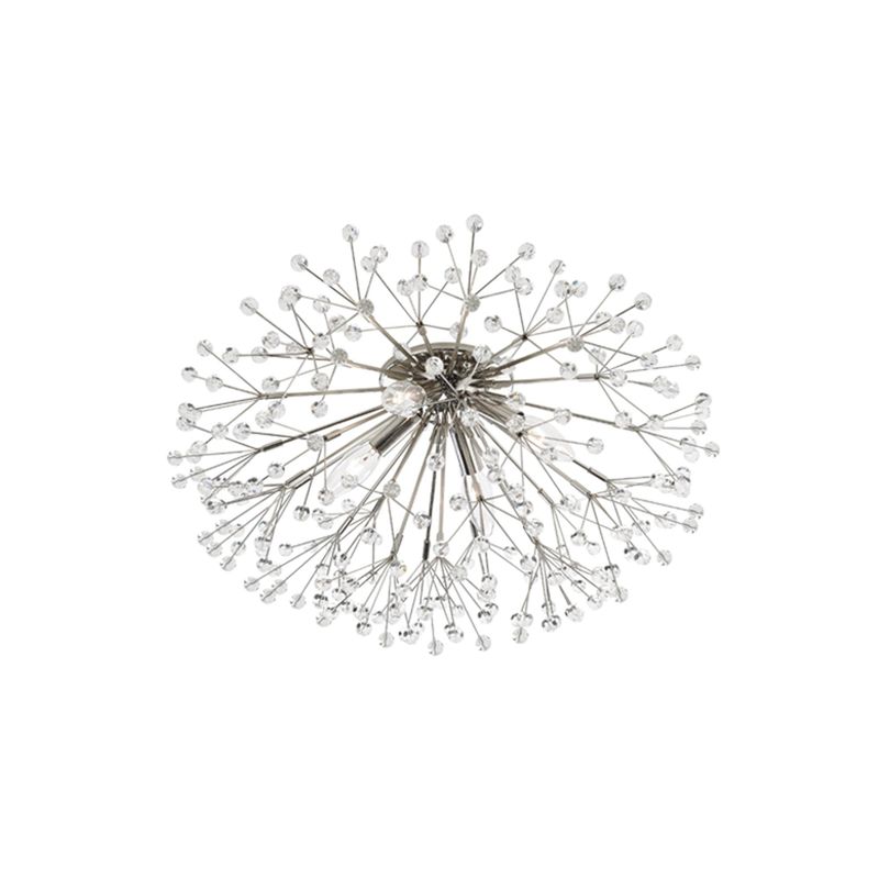Dunkirk 20 Inch 4 Light Flush Mount by Hudson Valley Lighting