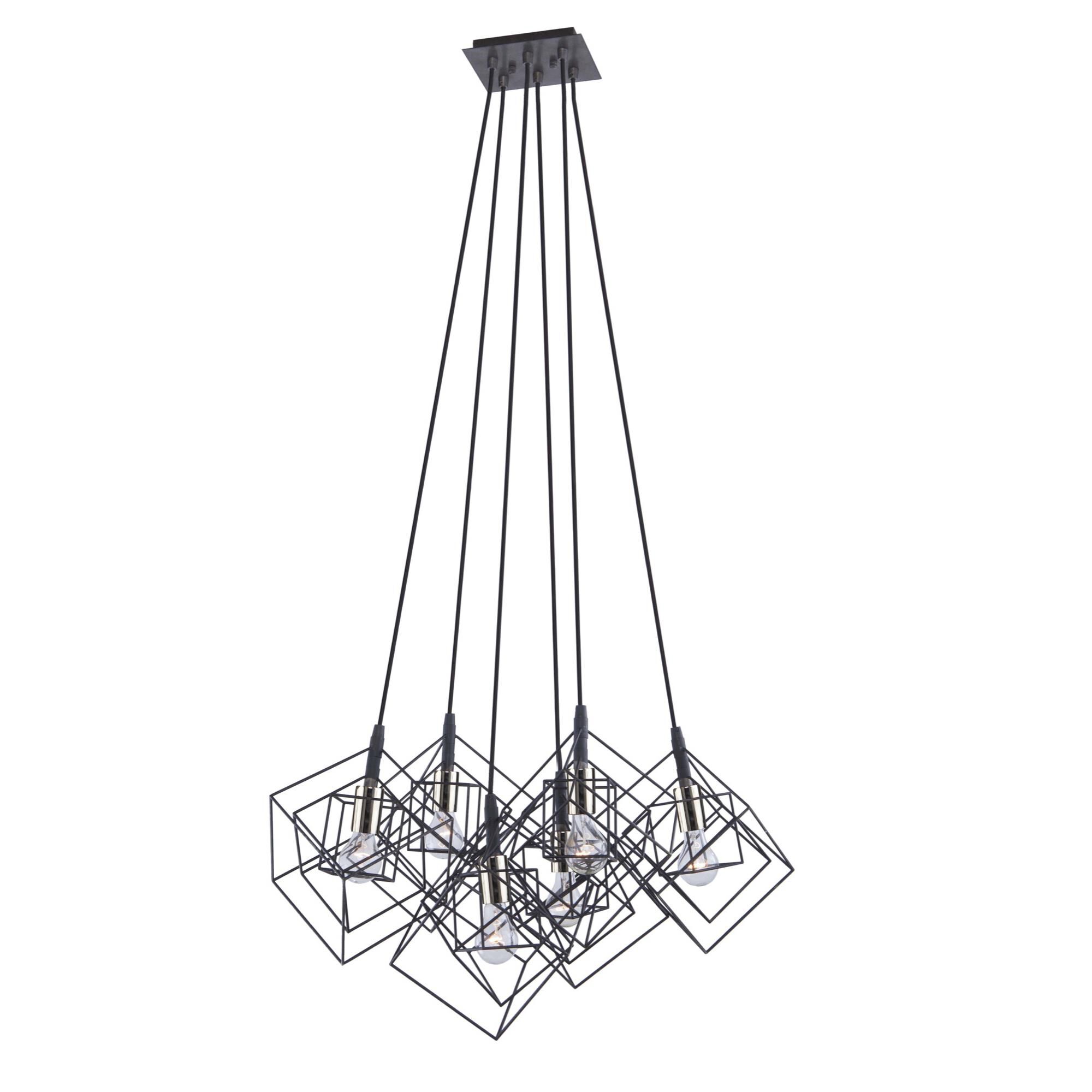 Artistry 27 Inch 6 Light Multi Light Pendant by Artcraft