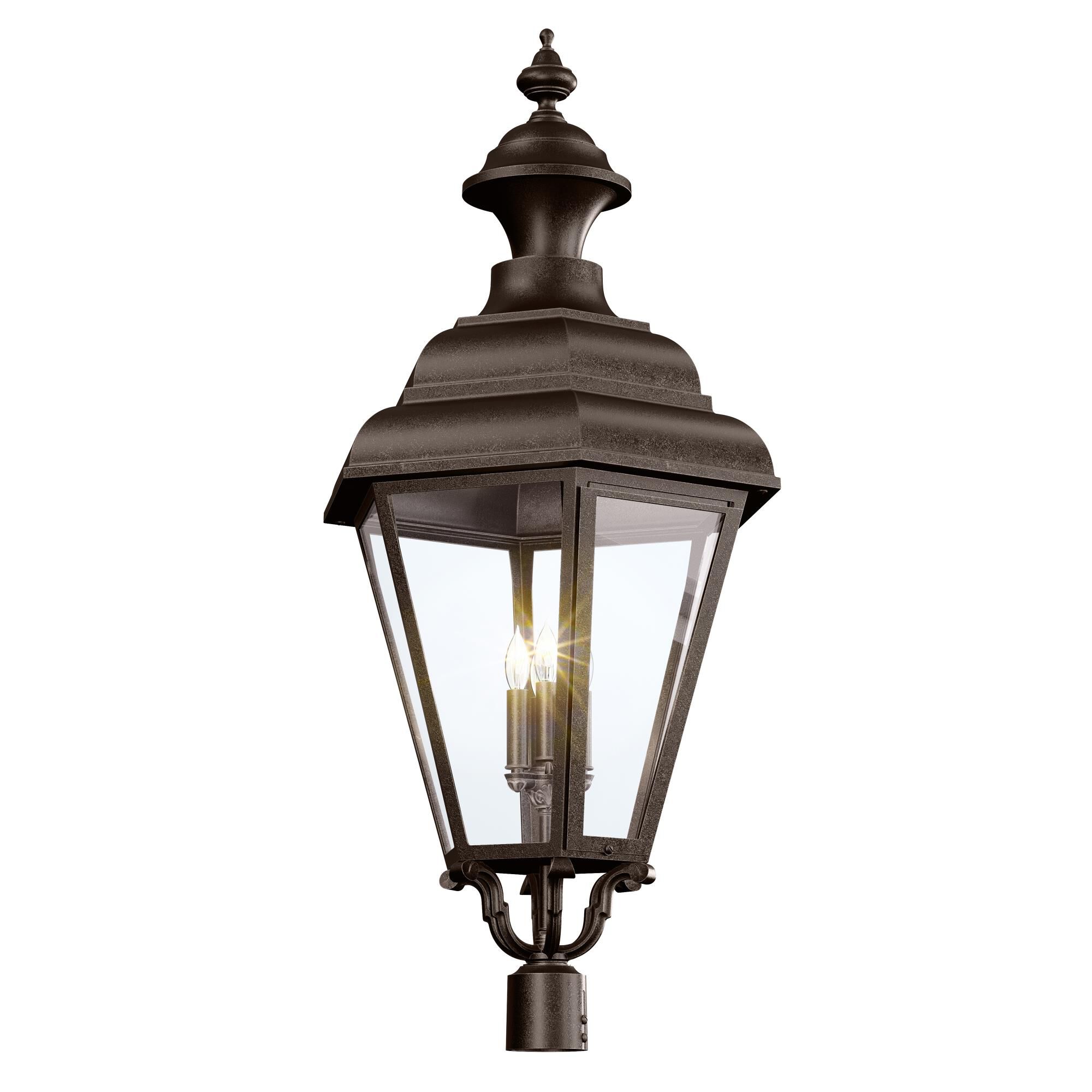 Jamestown 44 Inch Tall 4 Light Outdoor Post Lamp by Hanover Lantern