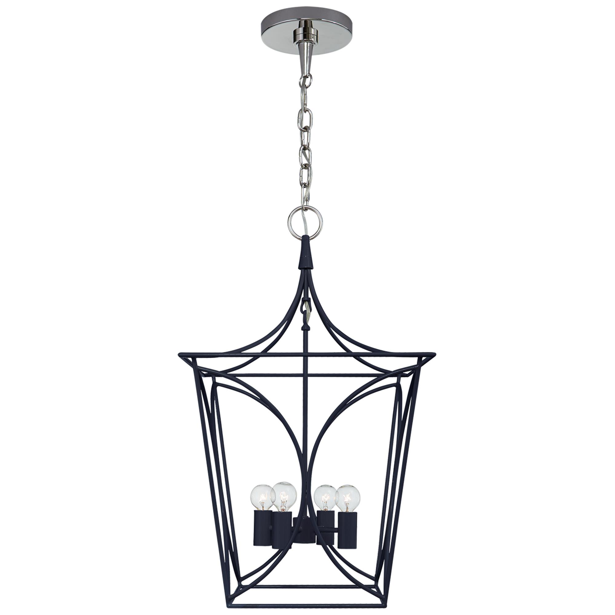 Shown in French Navy and Polished Nickel finish