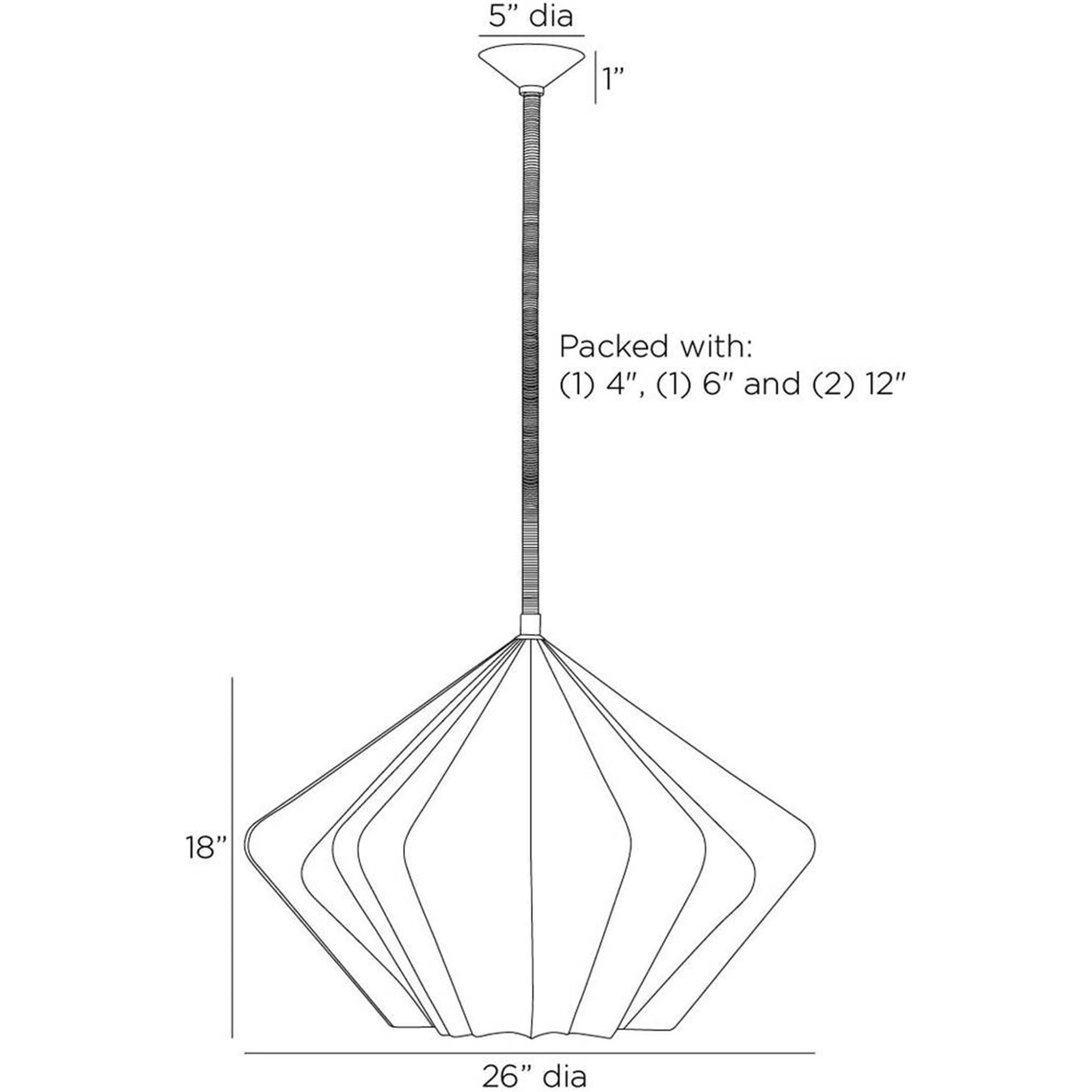 Fazekas 26 Inch Large Pendant by Arteriors Home