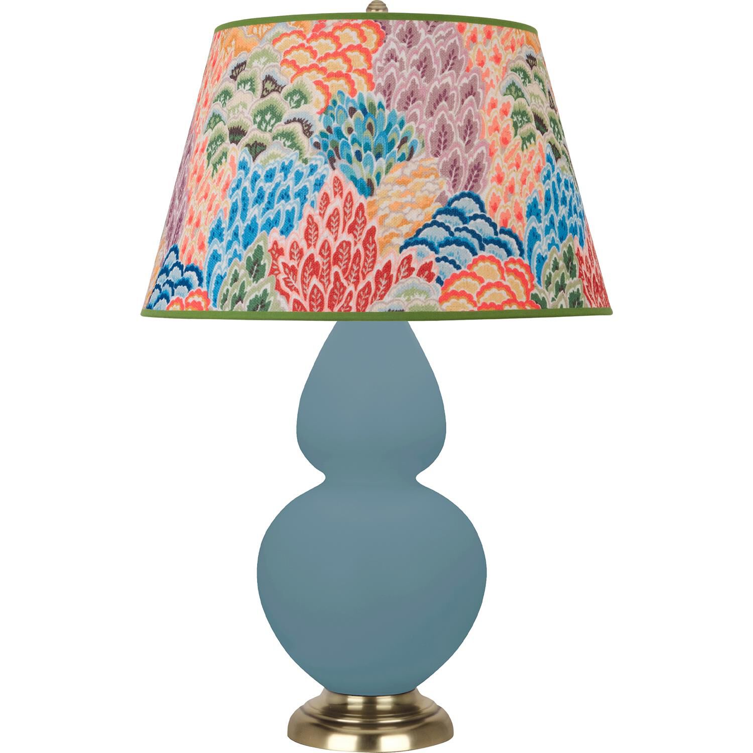 Double Gourd 31 Inch Table Lamp by Robert Abbey