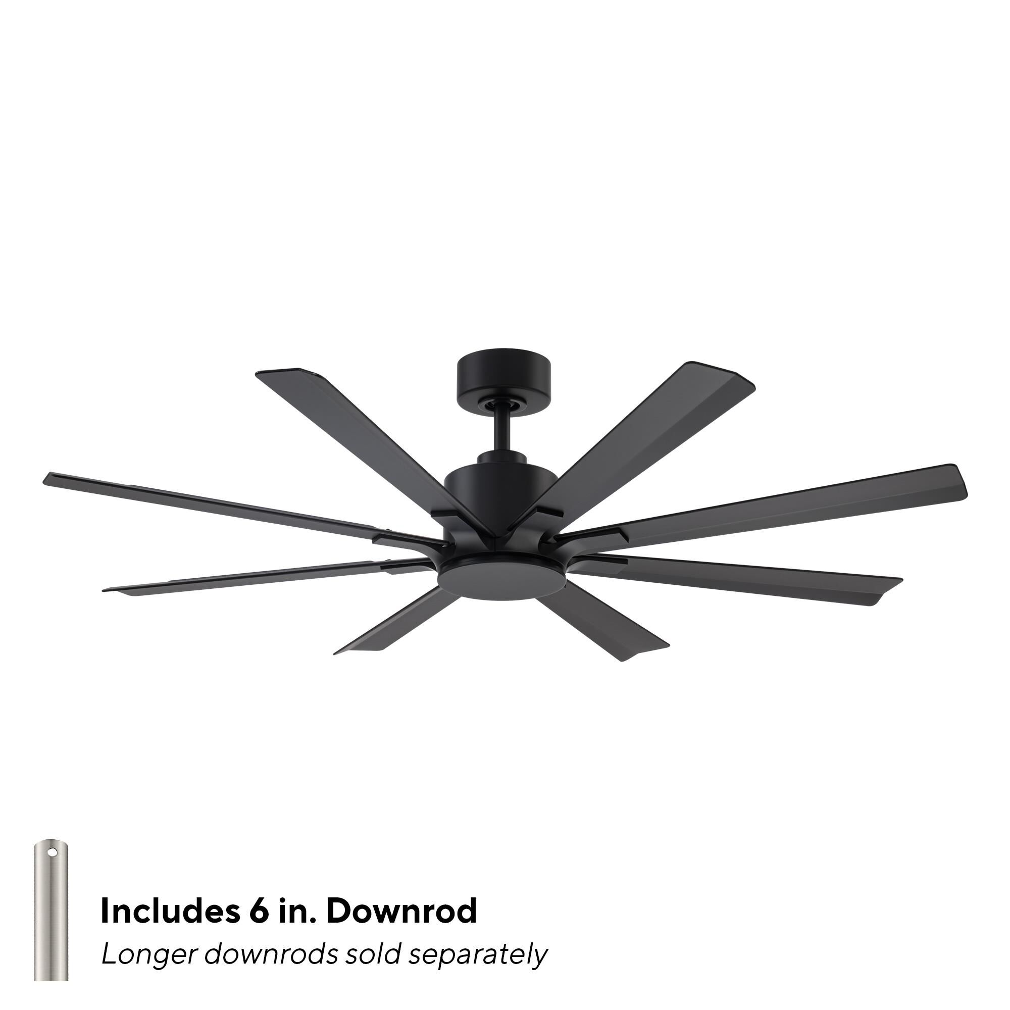 Shown in Matte Black finish