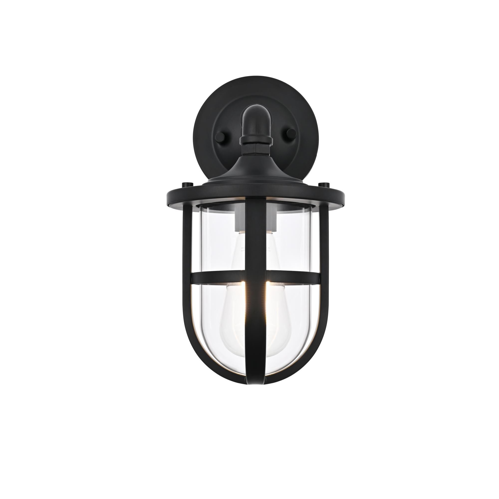 Hugo 12 Inch Outdoor Wall Light by Elegant Lighting