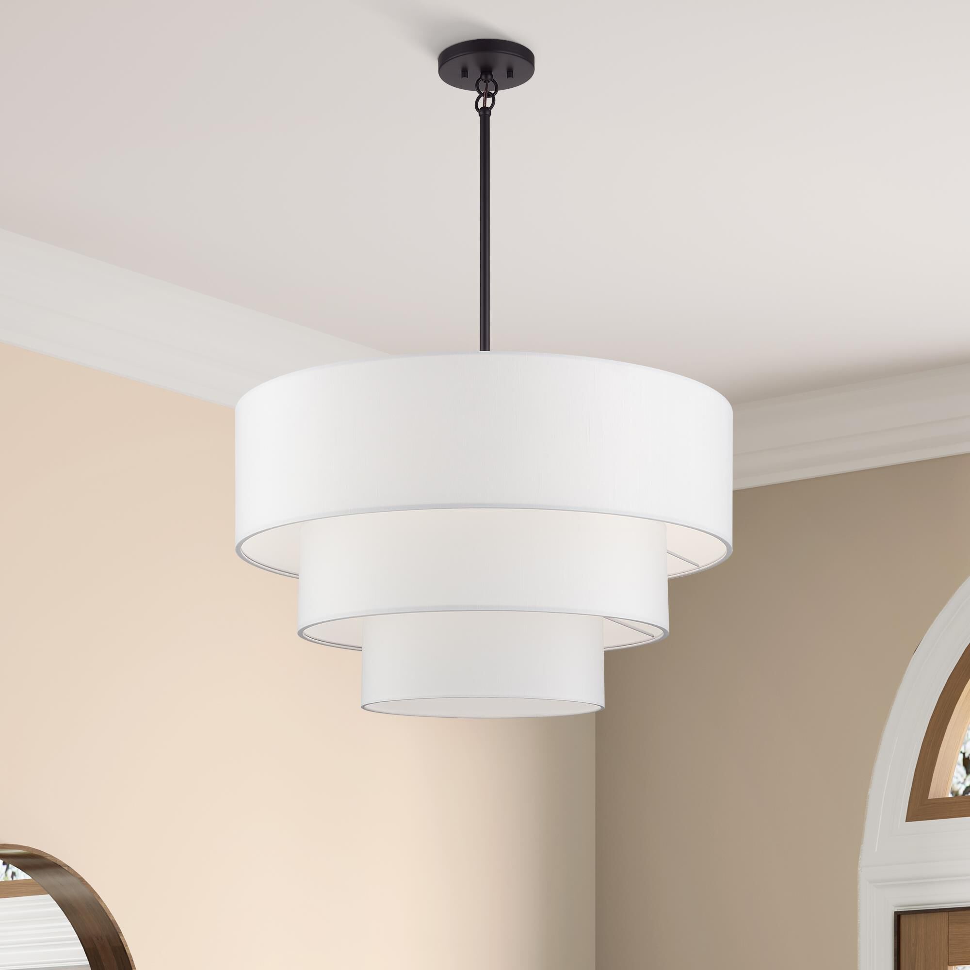 Manorwood 28 Inch Chandelier by Livex Lighting