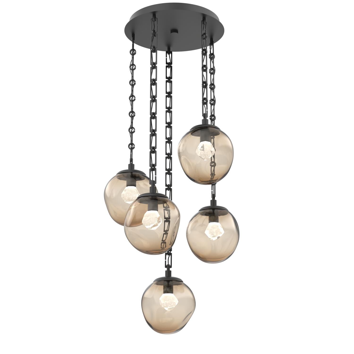 Levi Wilson Aster Led 24 Inch Multi Light Pendant by Hammerton Studio