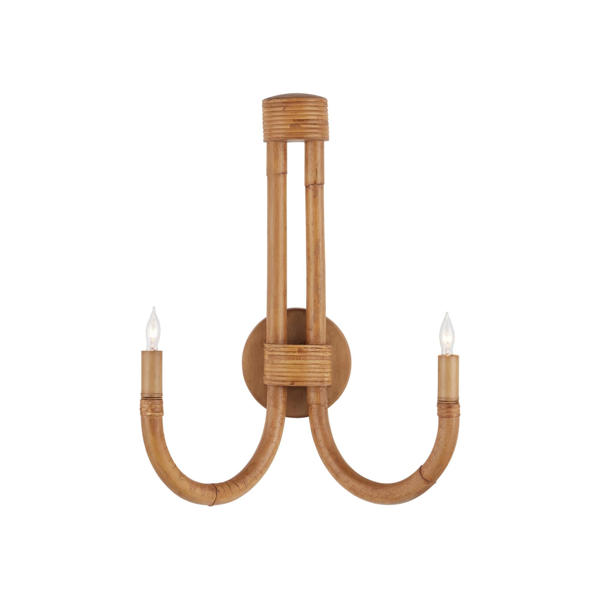 Samsara 15 Inch Wall Sconce by Currey and Company