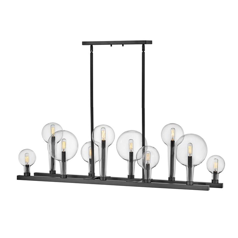 Alchemy Medium Linear Chandelier by Hinkley