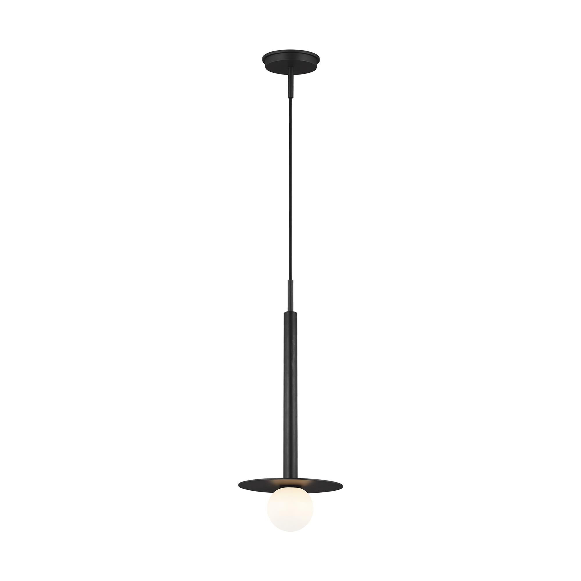 Shown in Midnight Black finish and Milk Whitesteel glass