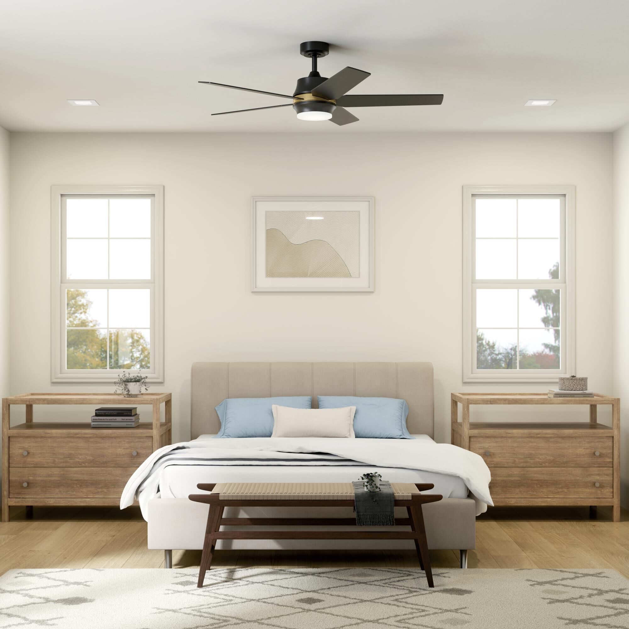 Maeve 52 Inch Ceiling Fan with Light Kit by Kichler Lighting