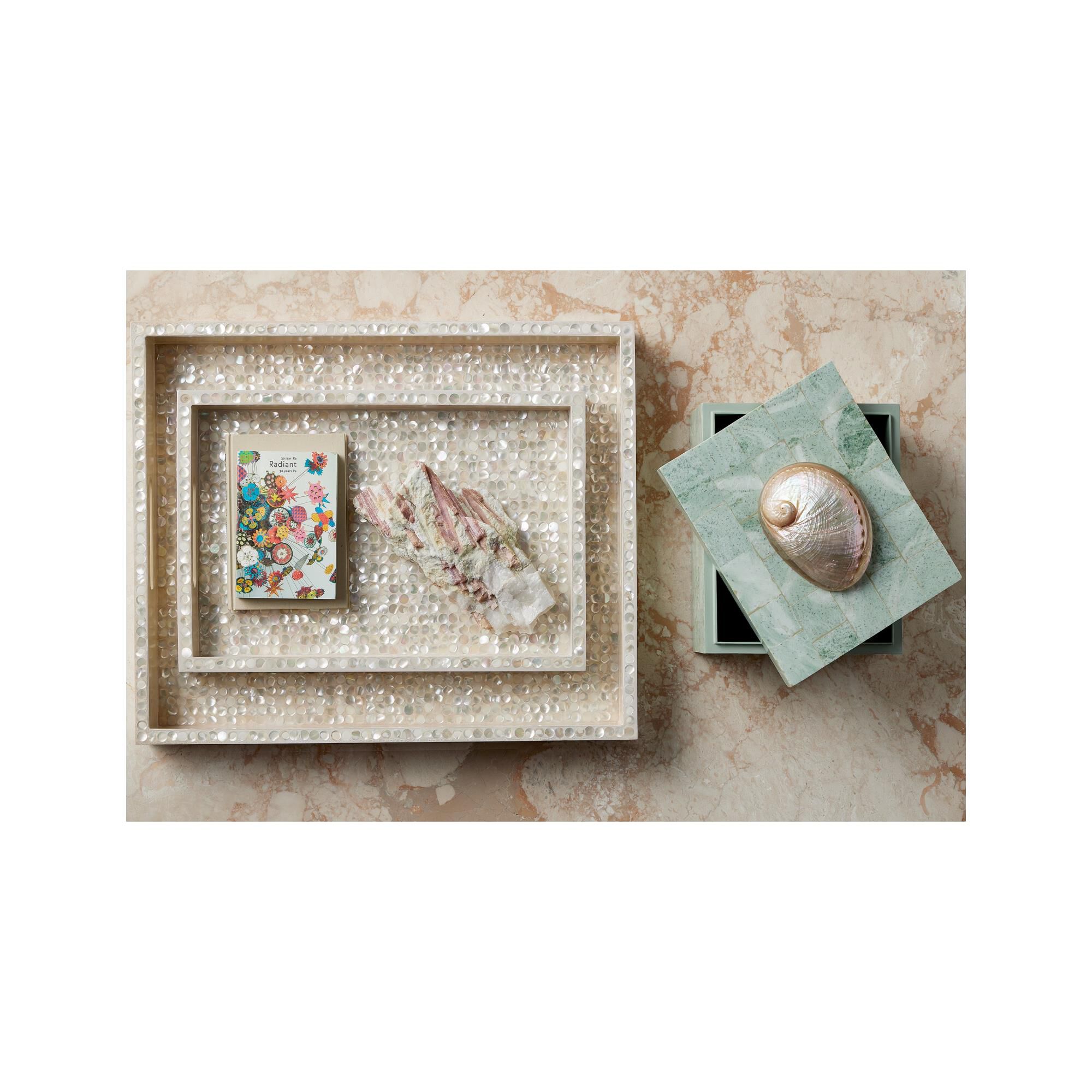 Gerri Dot Tray by Currey and Company