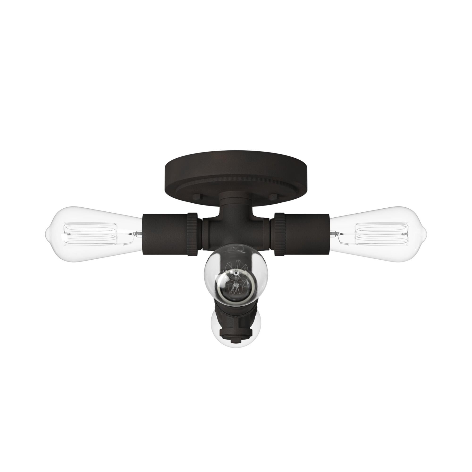 Eglo Wymer 6 Inch 4 Light Flush Mount by Eglo Lighting