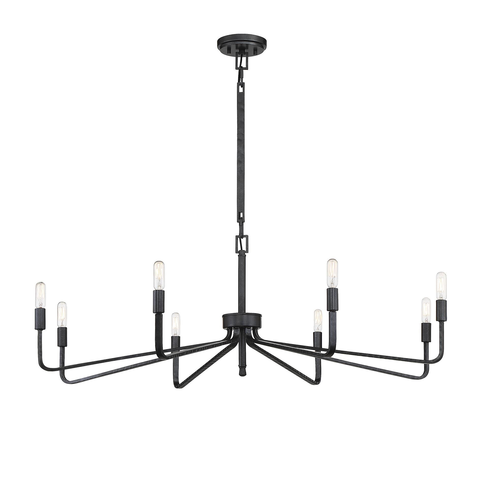 Salem 40 Inch 8 Light Chandelier by Savoy House