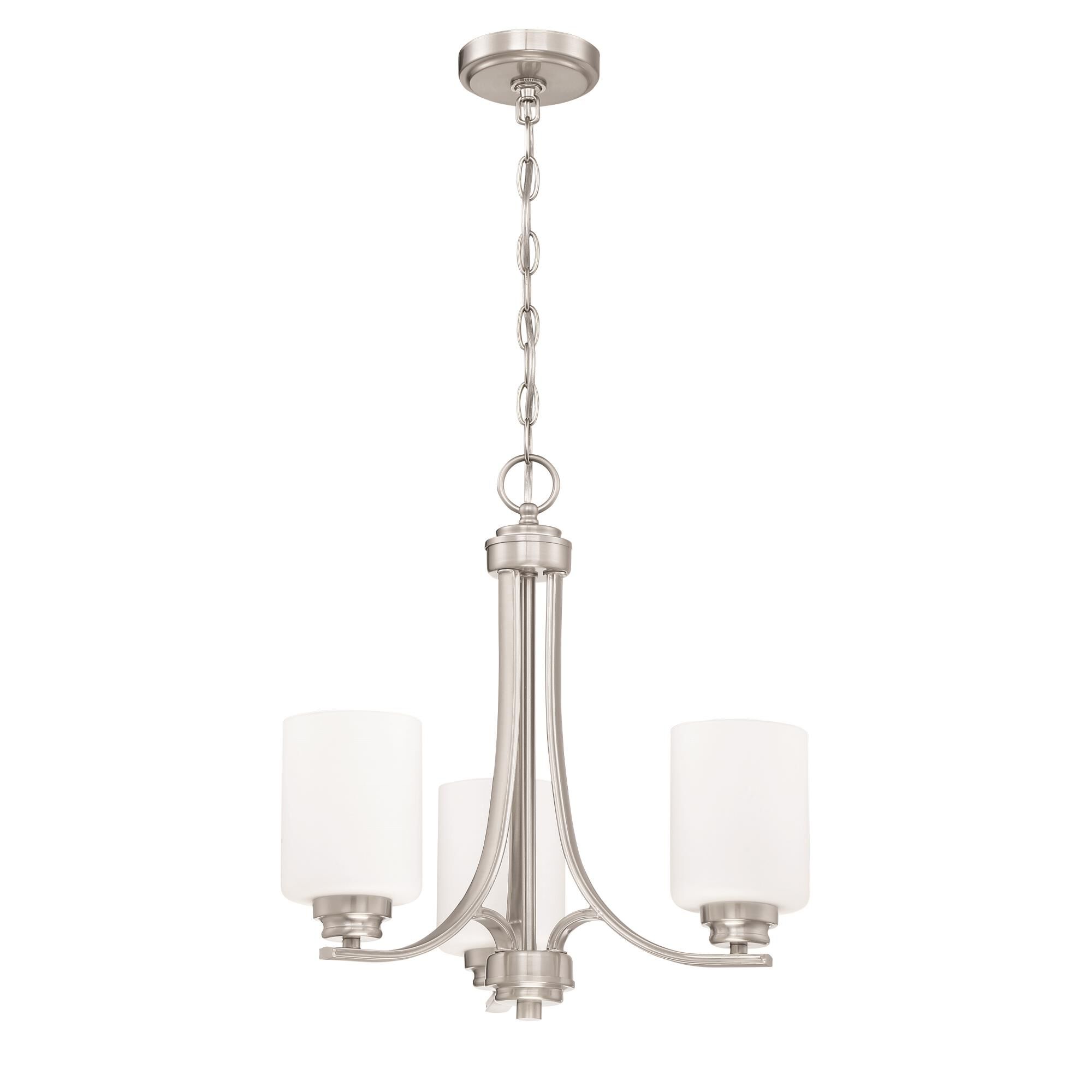 Bolden 18 Inch 3 Light Mini Chandelier by Craftmade