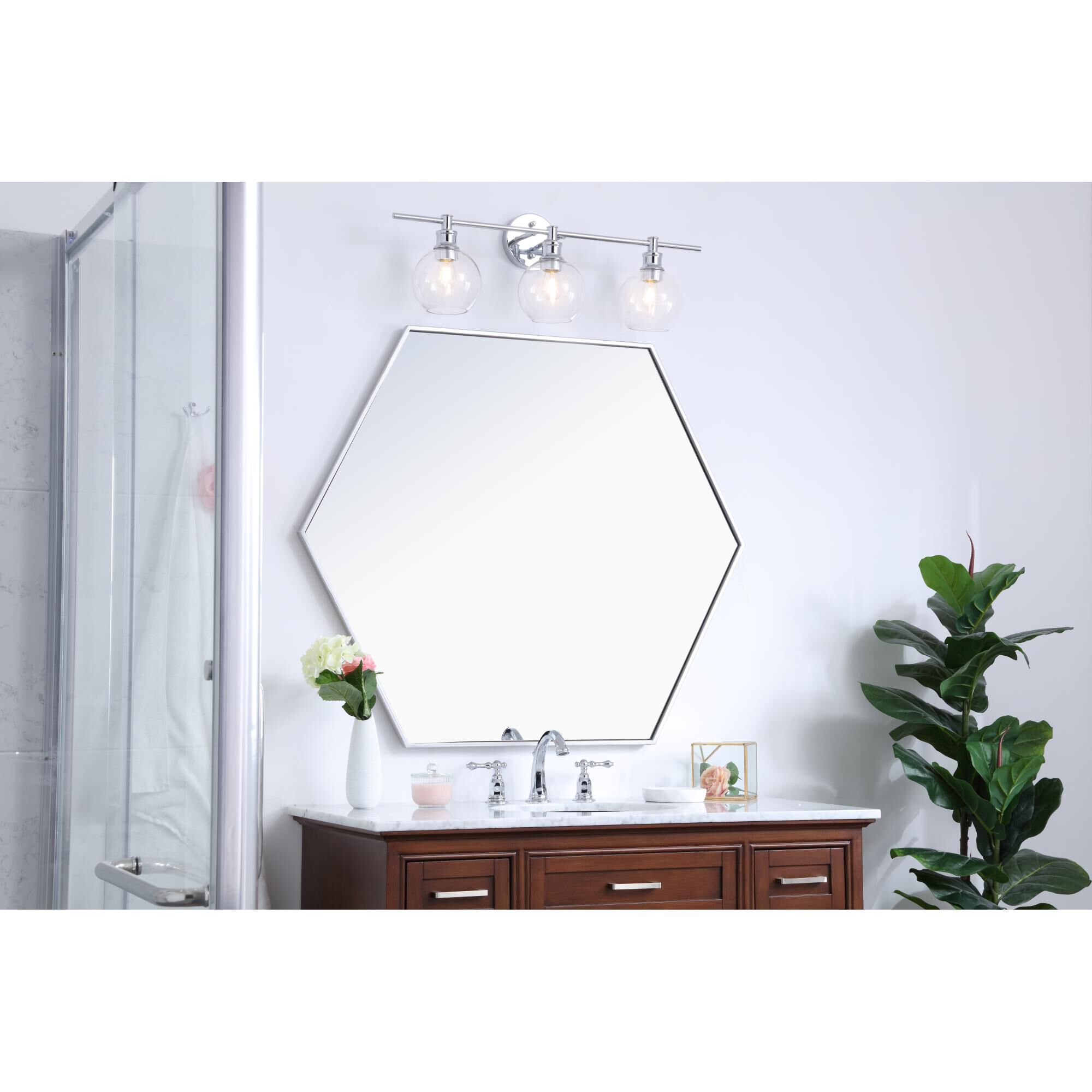 Collier 28 Inch Bath Vanity Light by Elegant Lighting