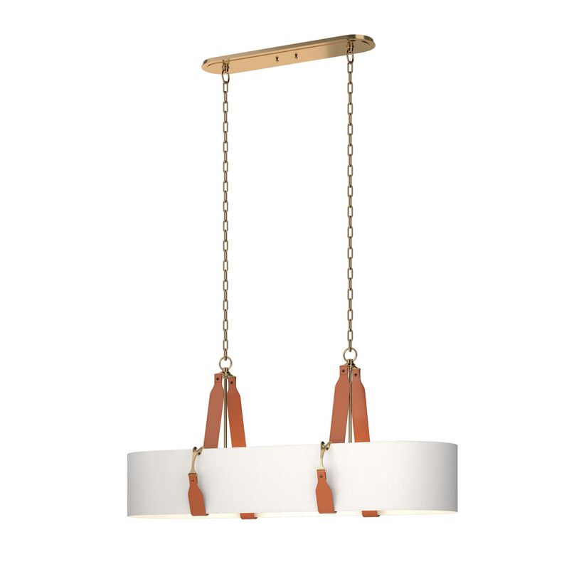 Saratoga Medium Linear Chandelier by Hubbardton Forge