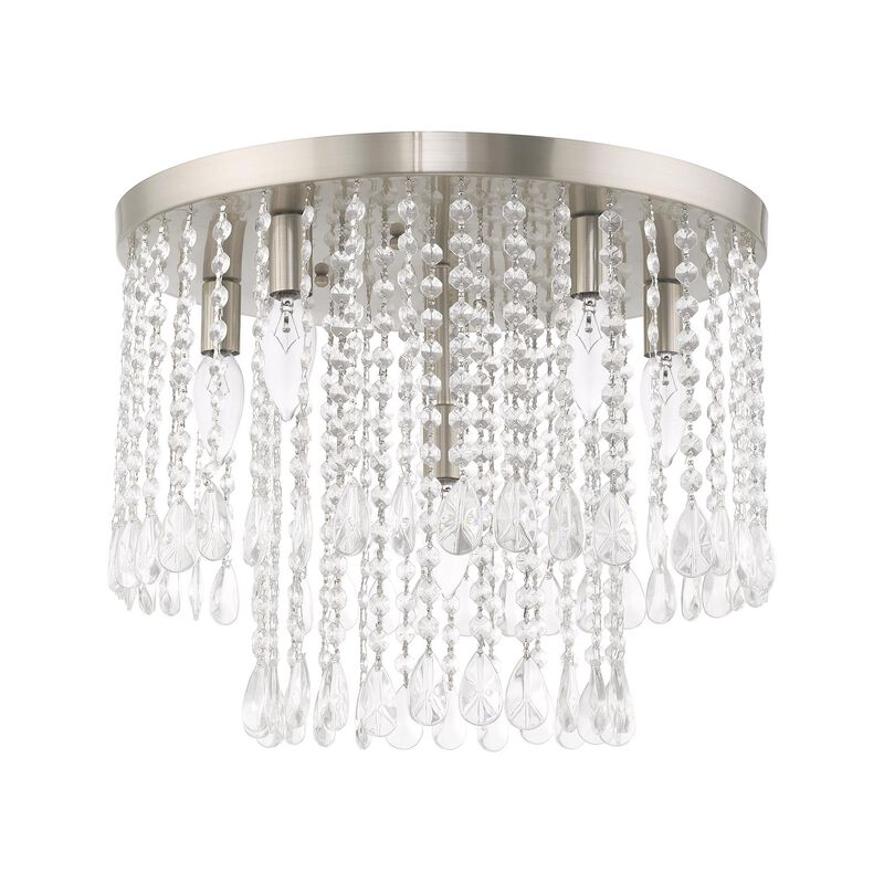 Elizabeth 6 Light Outdoor Flush Mount by Livex Lighting