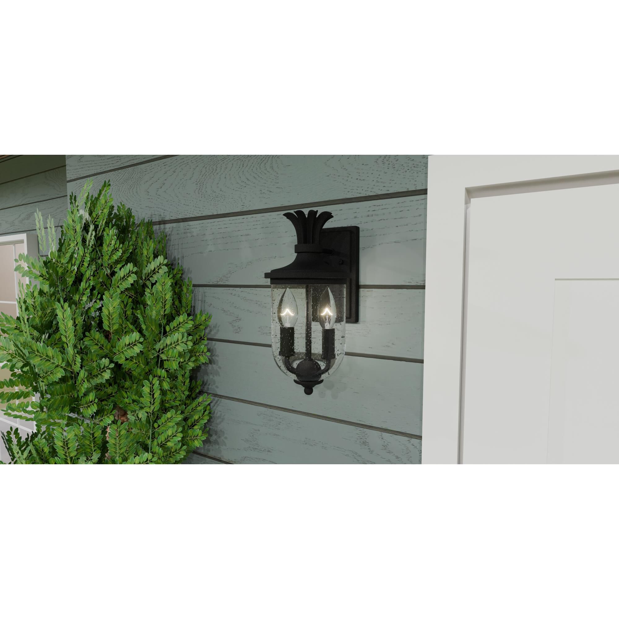 Havana 6.5 Inch 2 Light Outdoor Wall Light by Quoizel