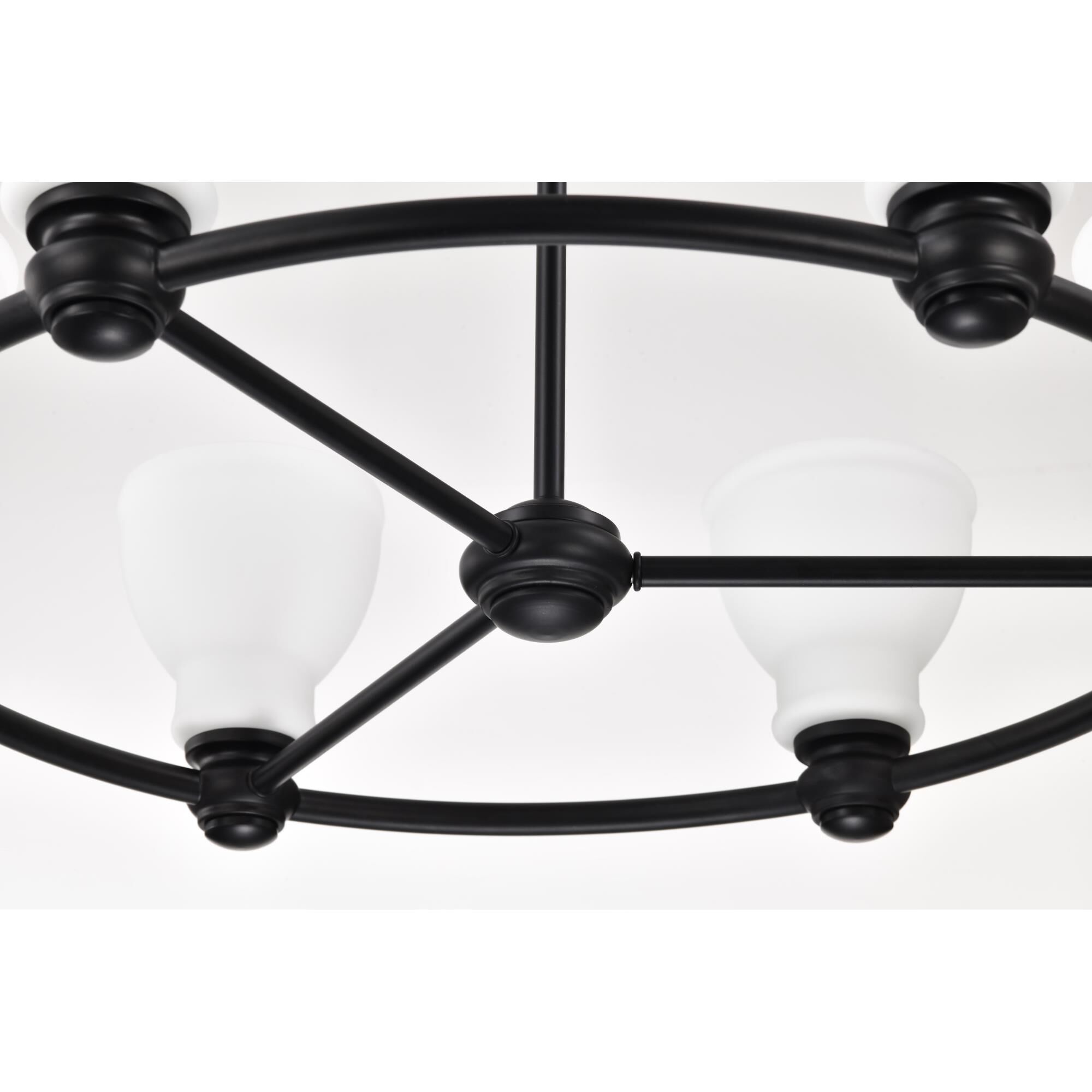 Russel 28 Inch Chandelier by Nuvo Lighting