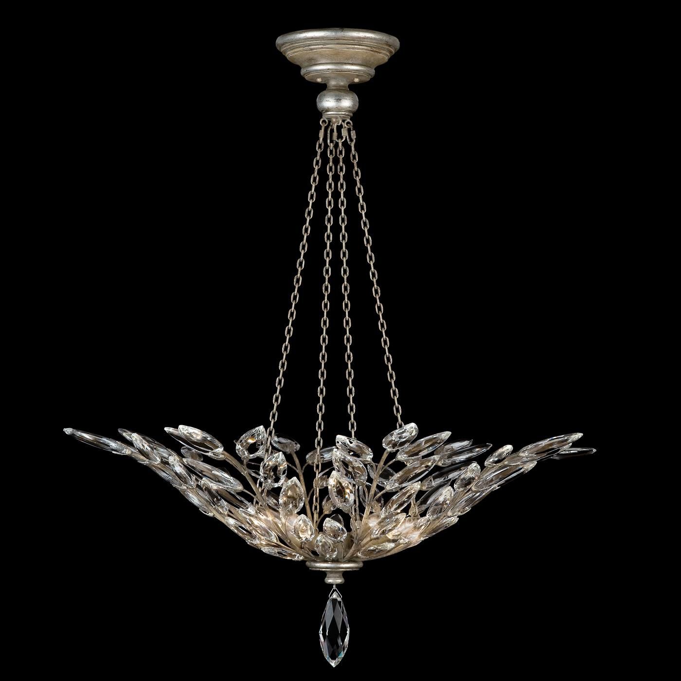 Crystal Laurel 35 Inch Large Pendant by Fine Art Handcrafted Lighting