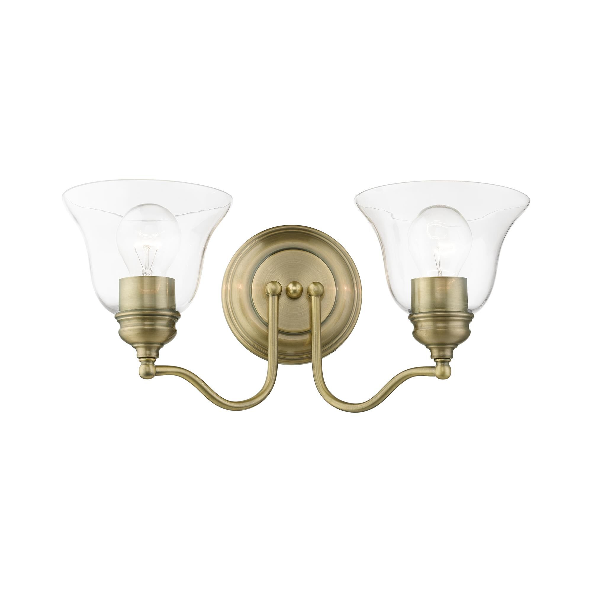 Moreland 15 Inch 2 Light Bath Vanity Light by Livex Lighting